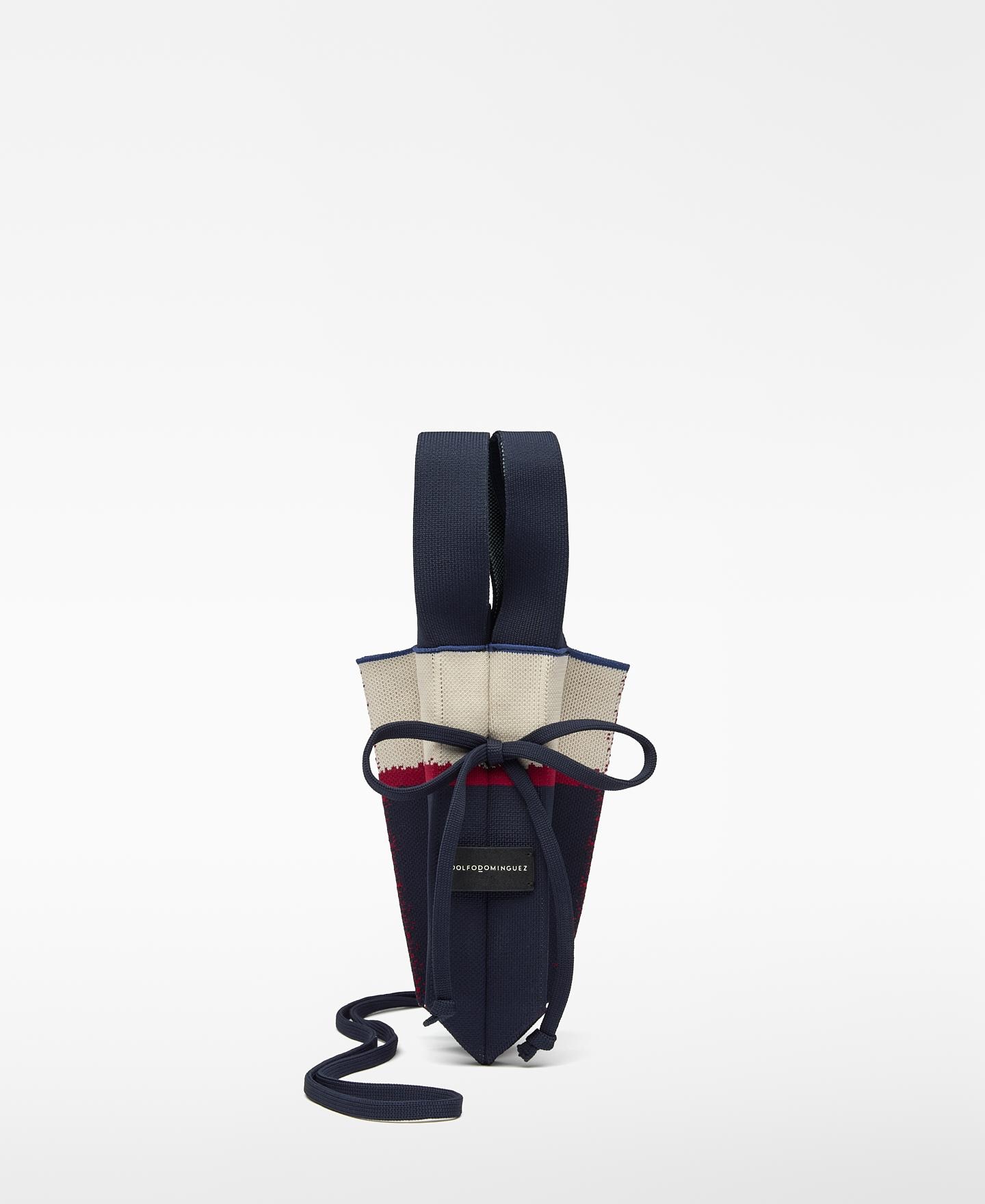 Imagem 0 de Porta-telemóvel Plissado em Malha Estampada