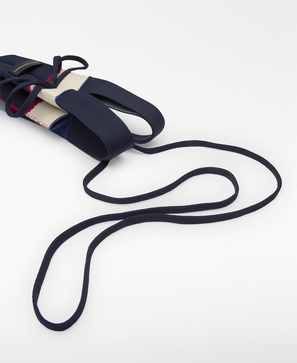 Porta-telemóvel Plissado em Malha Estampada Multicolor-2