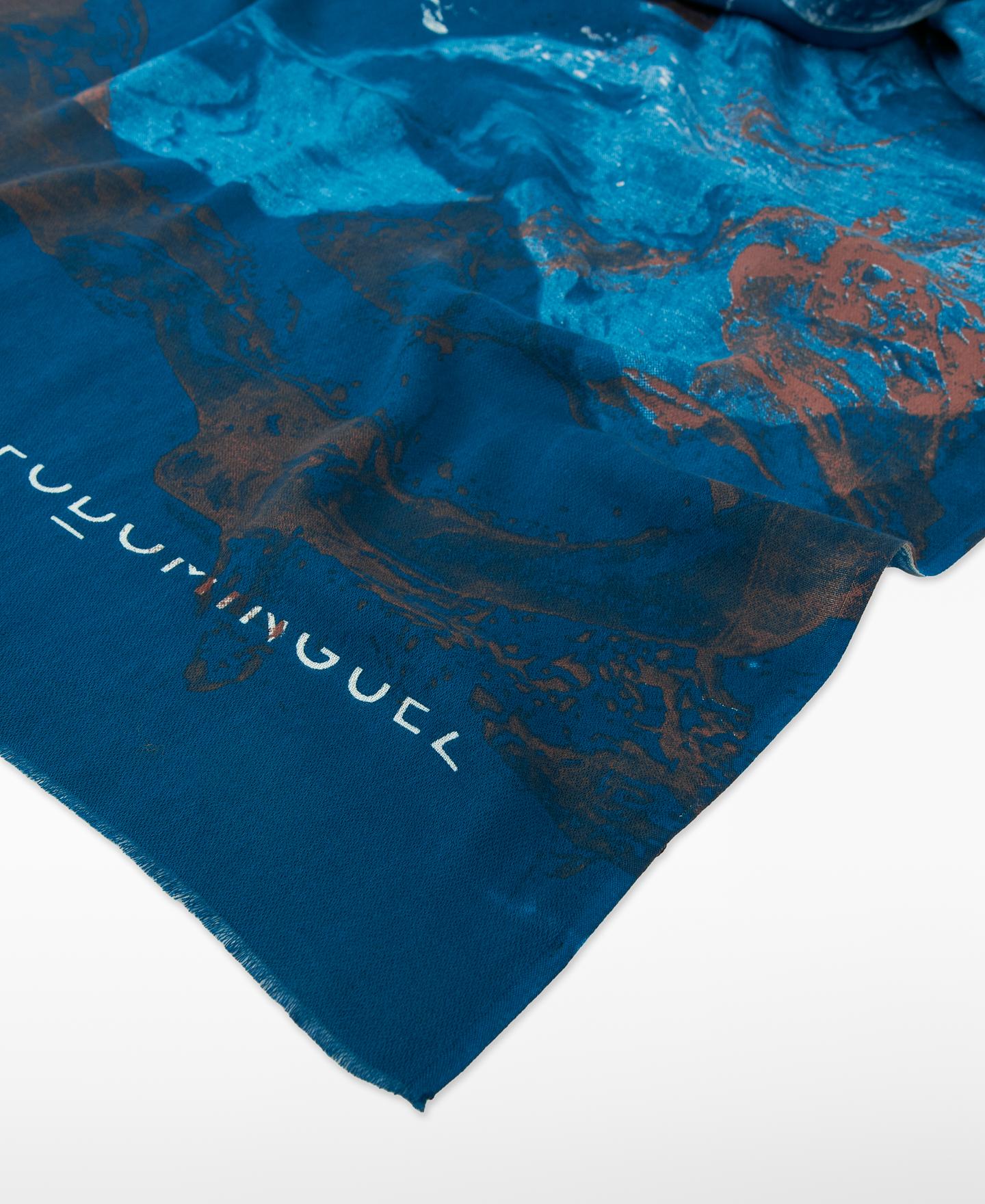 Xaile Multicolor Estampado Azul-3