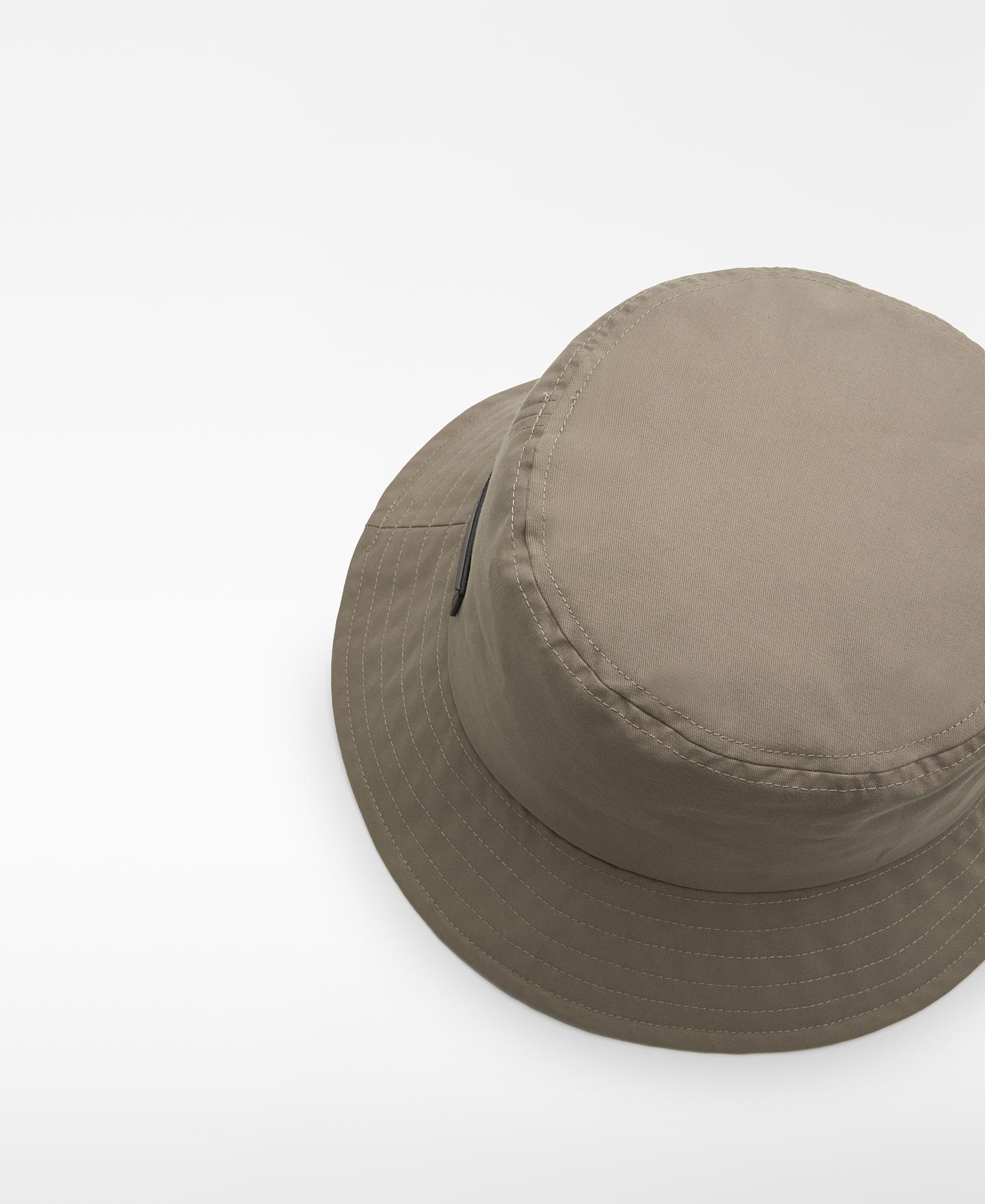 Chapéu Tipo Bucket Impermeável Taupe-3