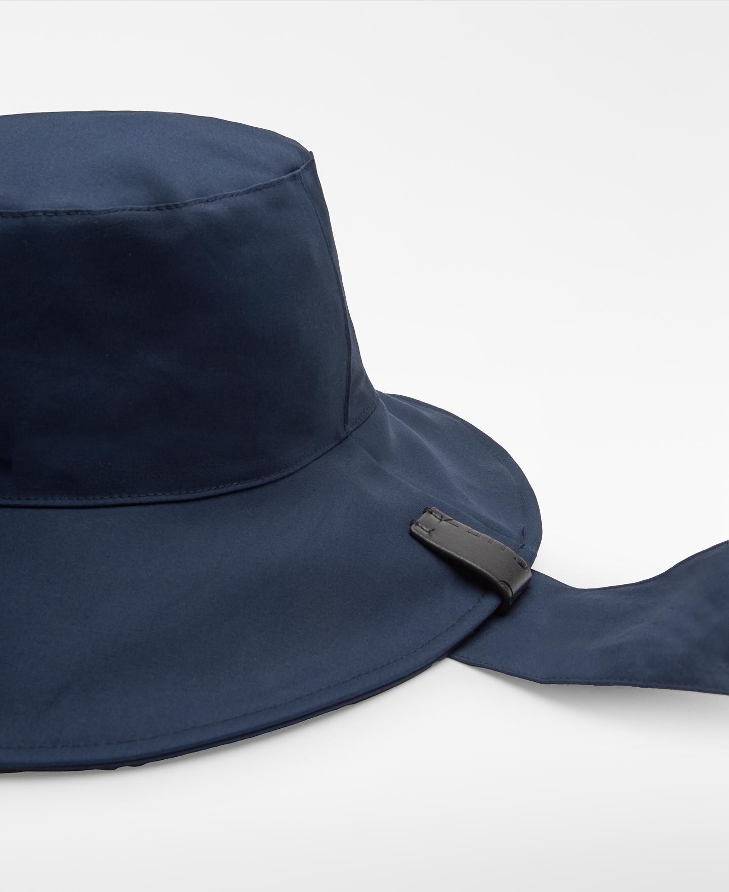 Chapéu Tipo Bucket Impermeável Azul-escuro-2