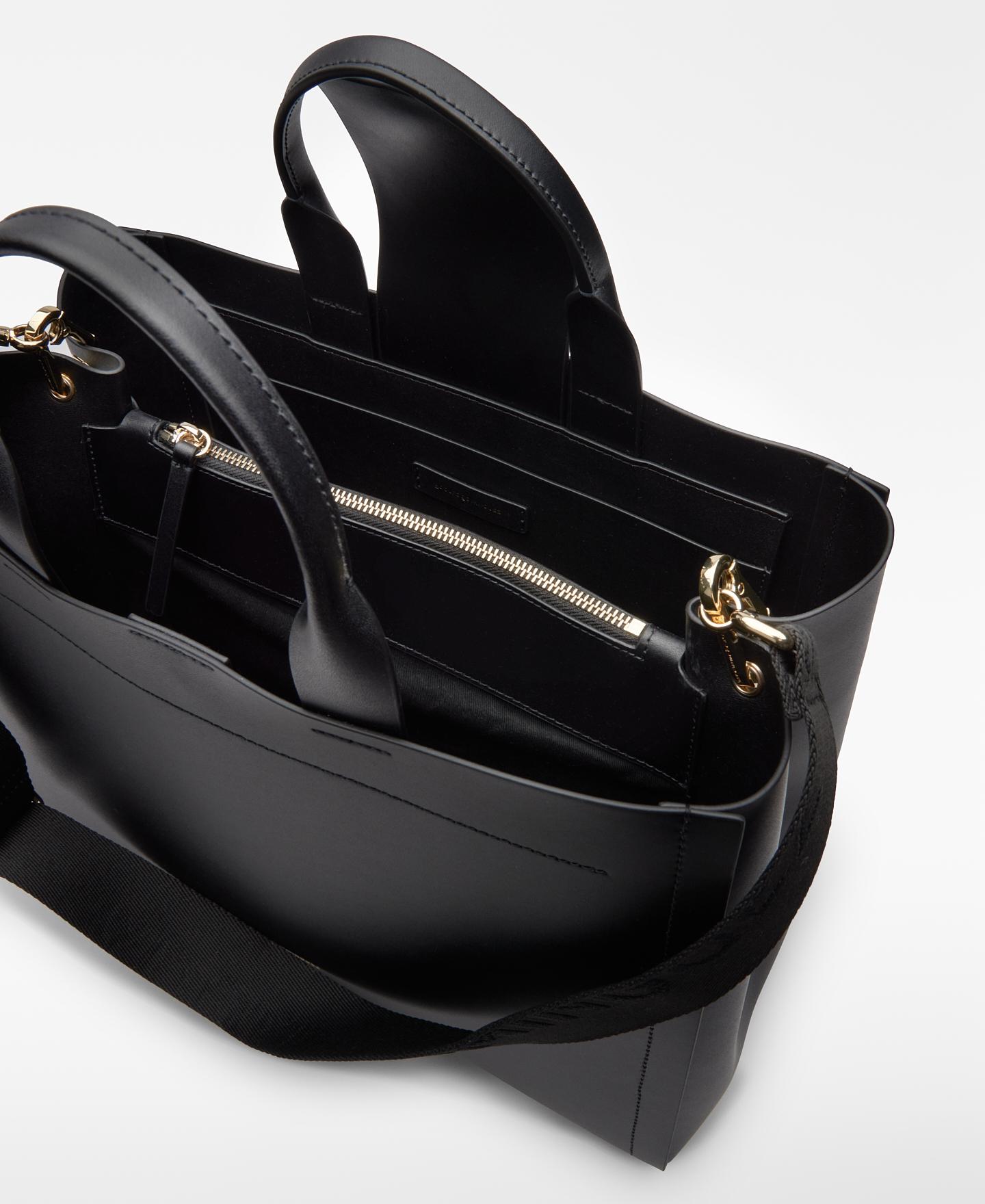 Shopper de Pele Mica Preto-3