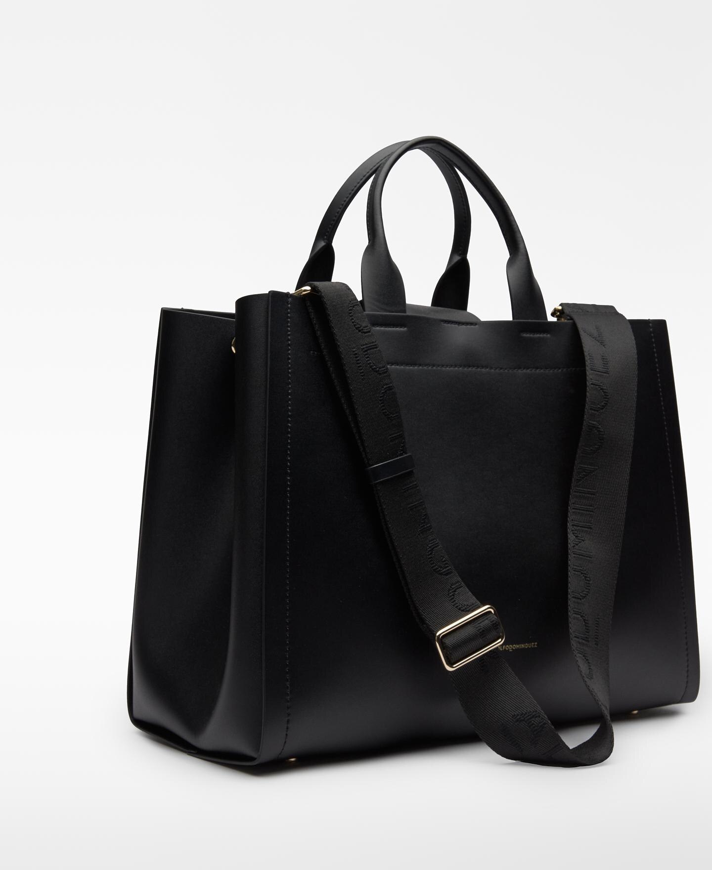 Shopper de Pele Mica Preto-4