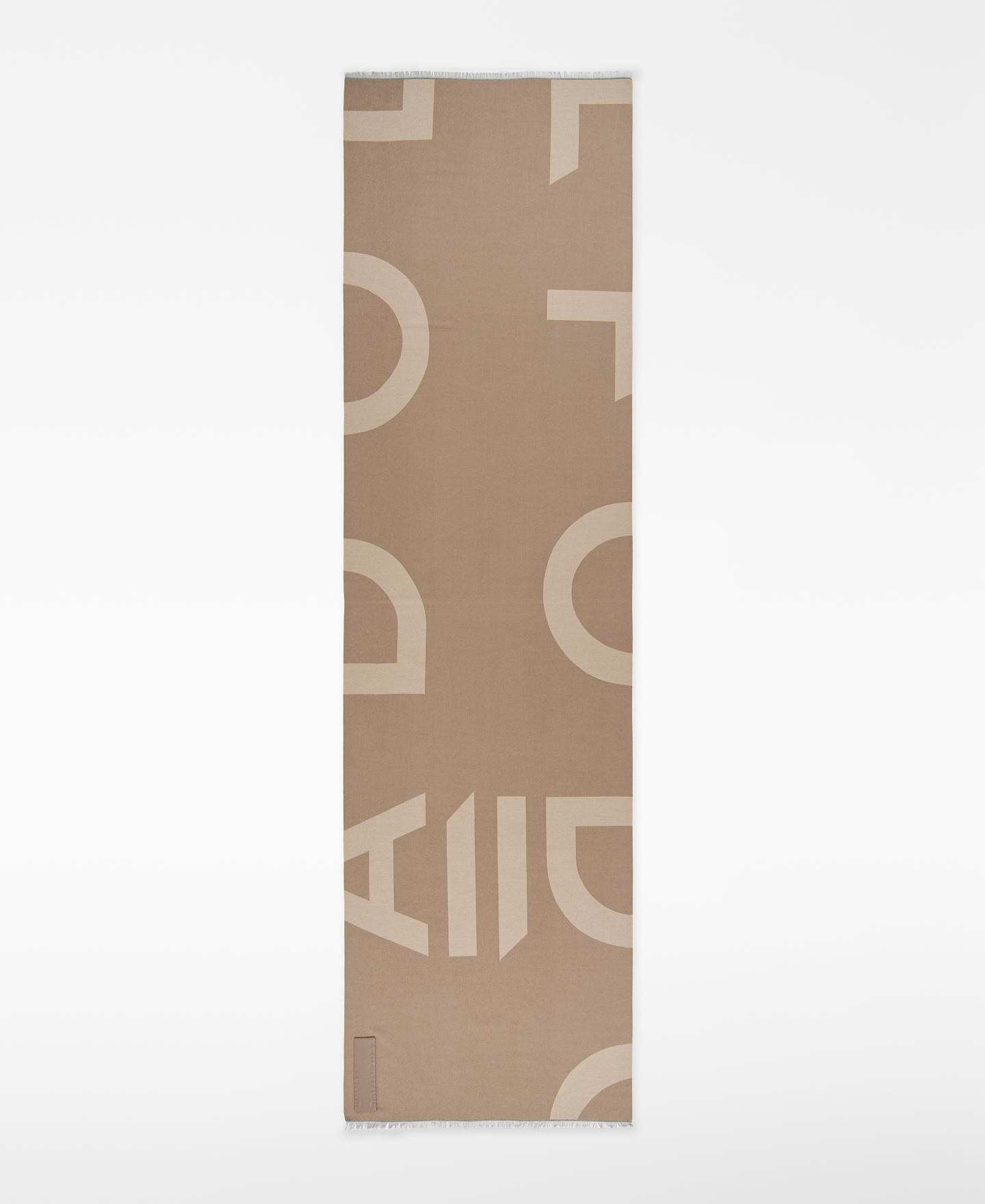 Imagem 0 de Cachecol com Maxi Logo em Jacquard
