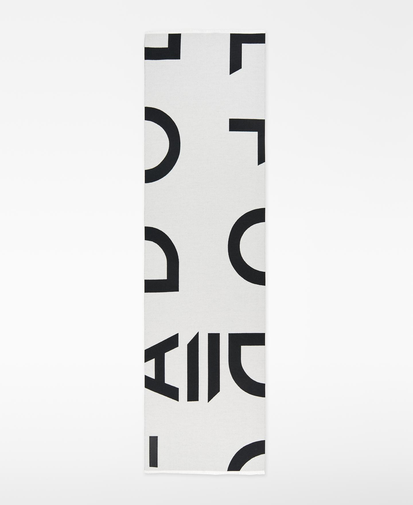 Imagem 0 de Cachecol com Maxi Logo em Jacquard