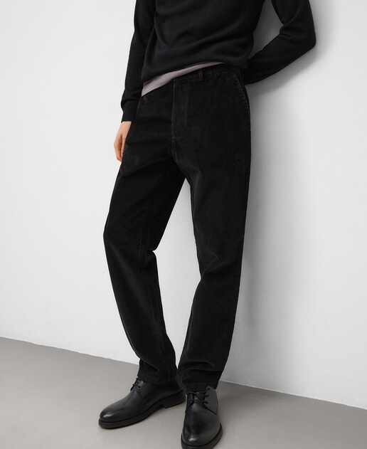 Imagem 0 de Calças de Bombazina Tipo Calças Chino Regular Fit