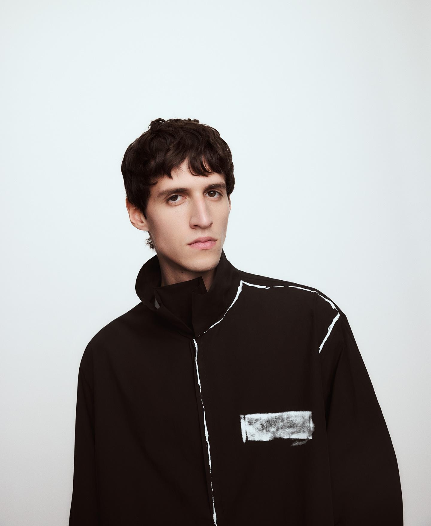Camisa Panadeira Oversize Preto-2