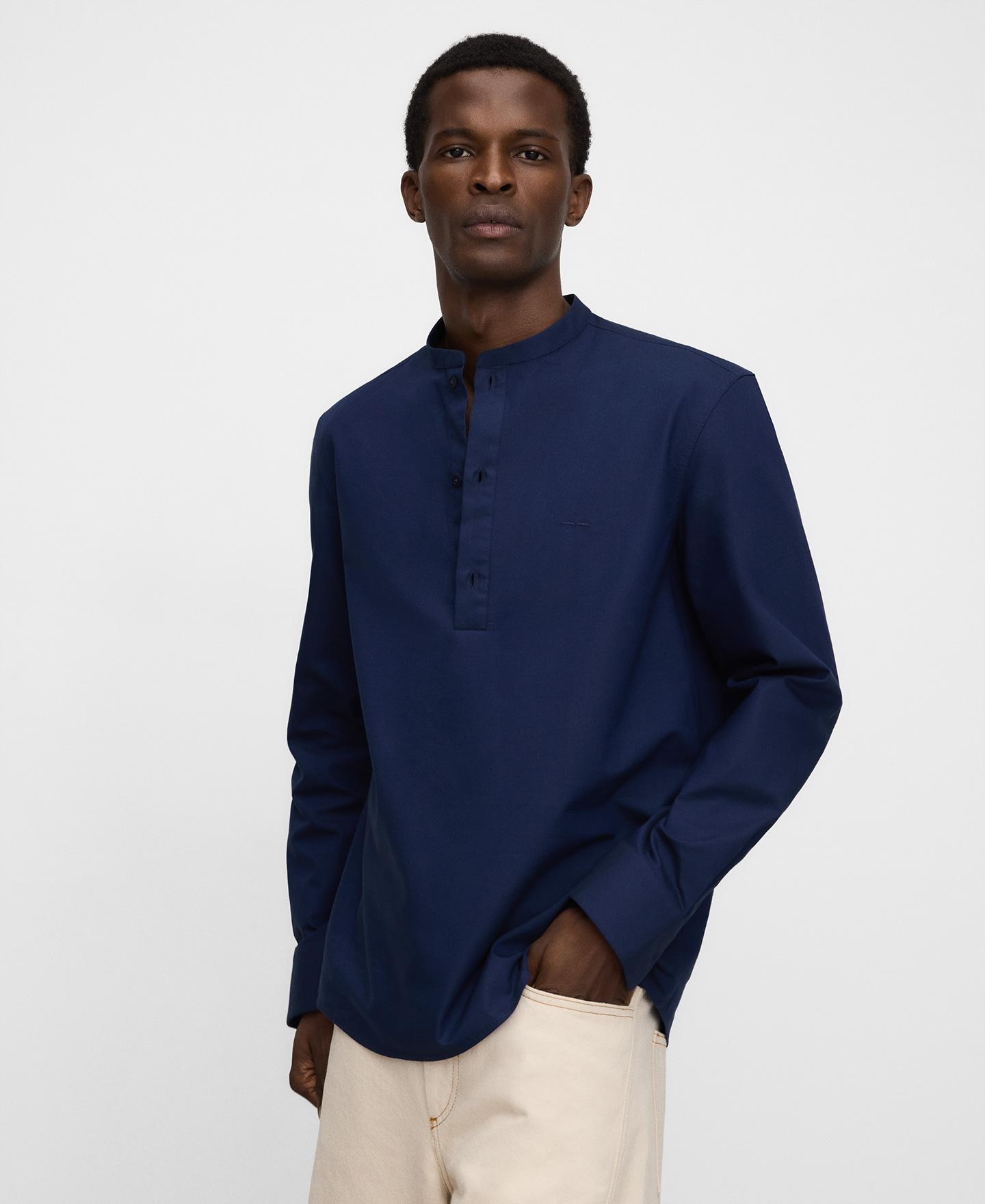 Imagem 0 de Camisa de Gola à Padre em Algodão