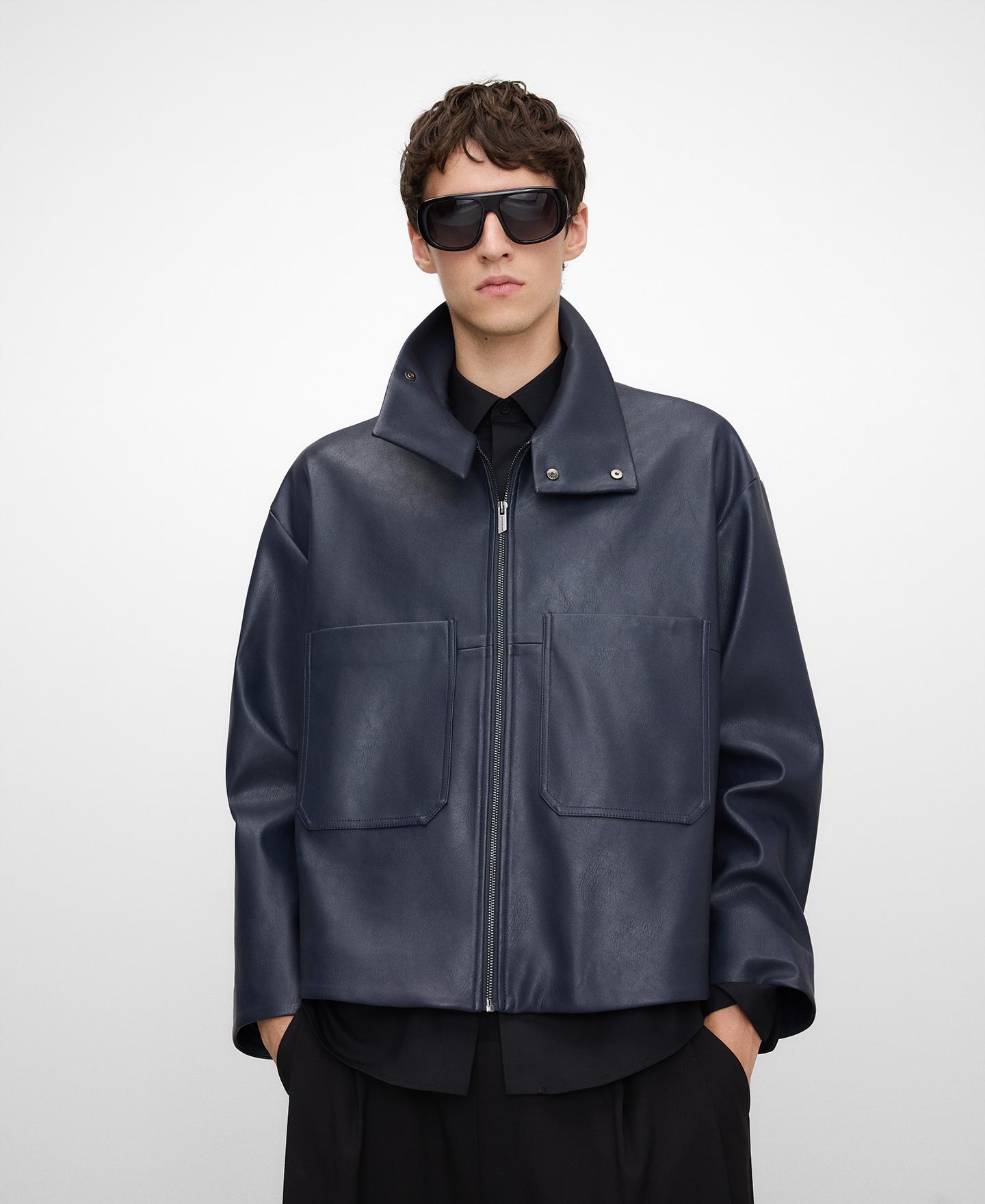 Imagem 0 de Casaco Curto em Pele no Pele