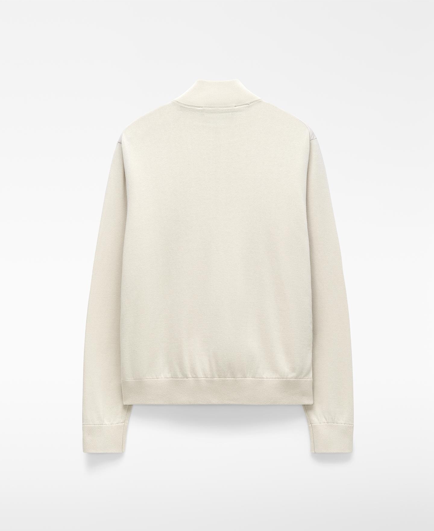 Cardigan em Malha e Nylon Pedra-6
