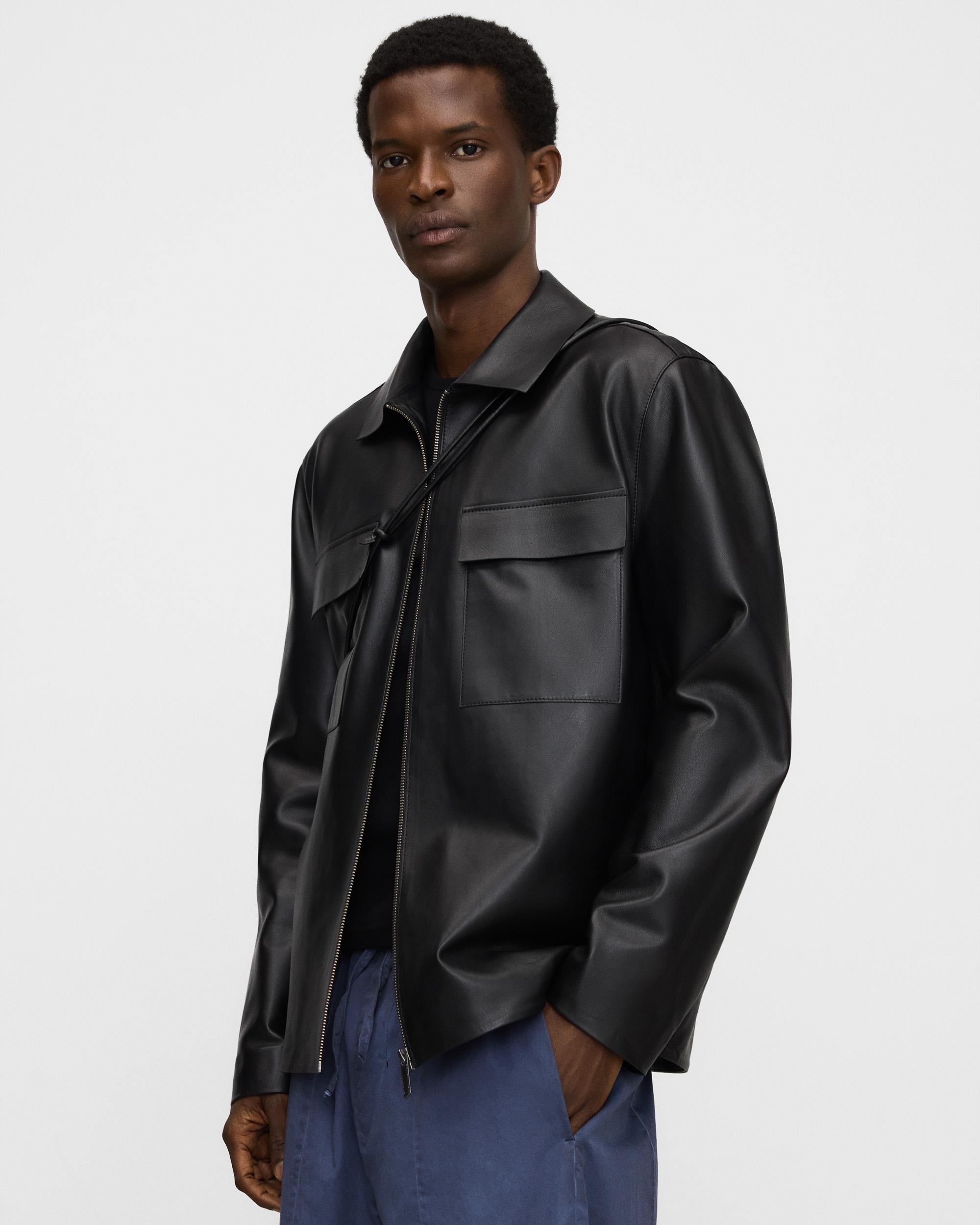 Imagem 0 de Casaco de Pele com Gola Italiano