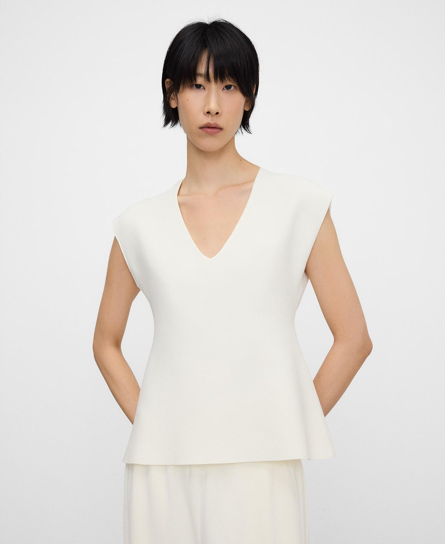 Imagem 0 de Top Peplum de Malha