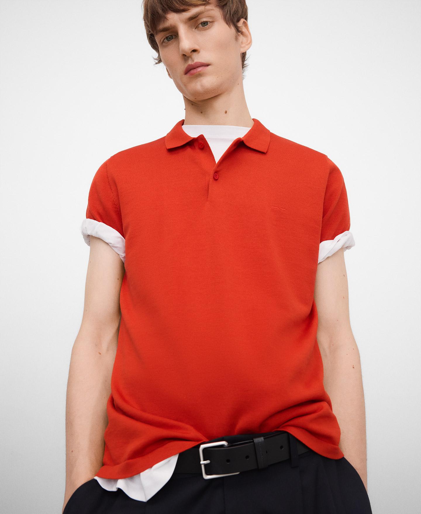 Cinto de Pele com Fivela Preto-5