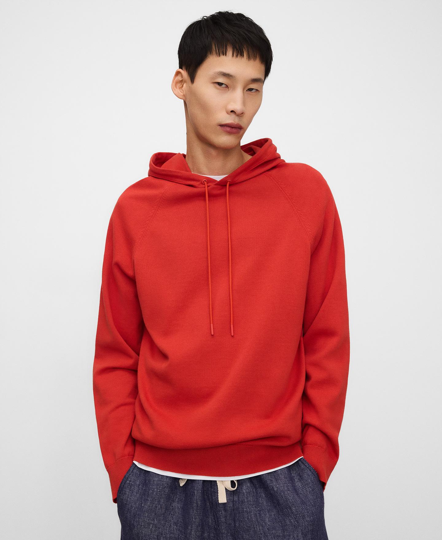 Imagem 0 de Sweatshirt com Capuz de Malha em Algodão Orgânico