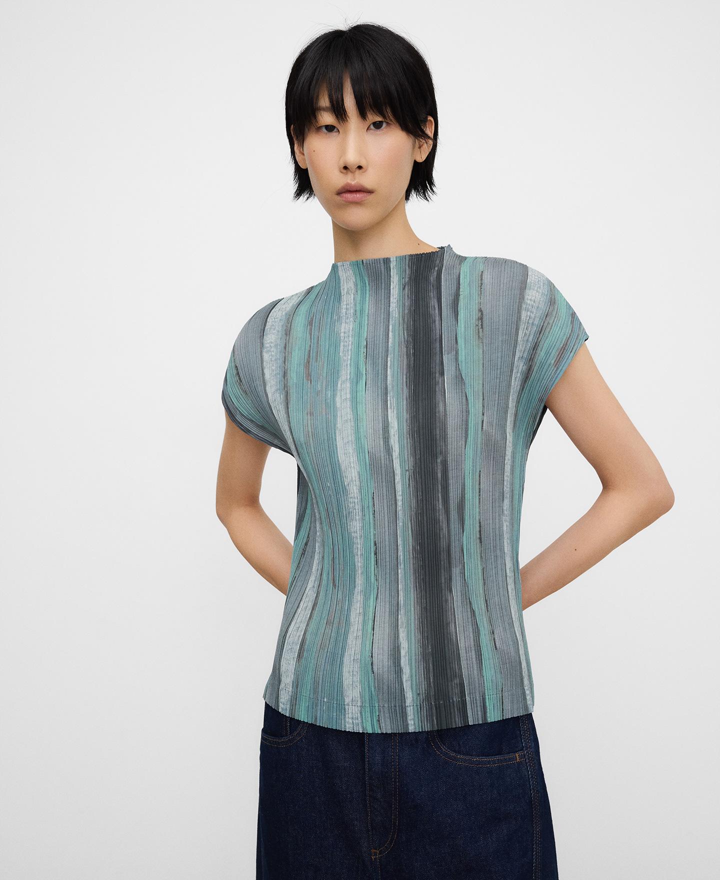 Imagem 0 de Top Estampado de Crinkle