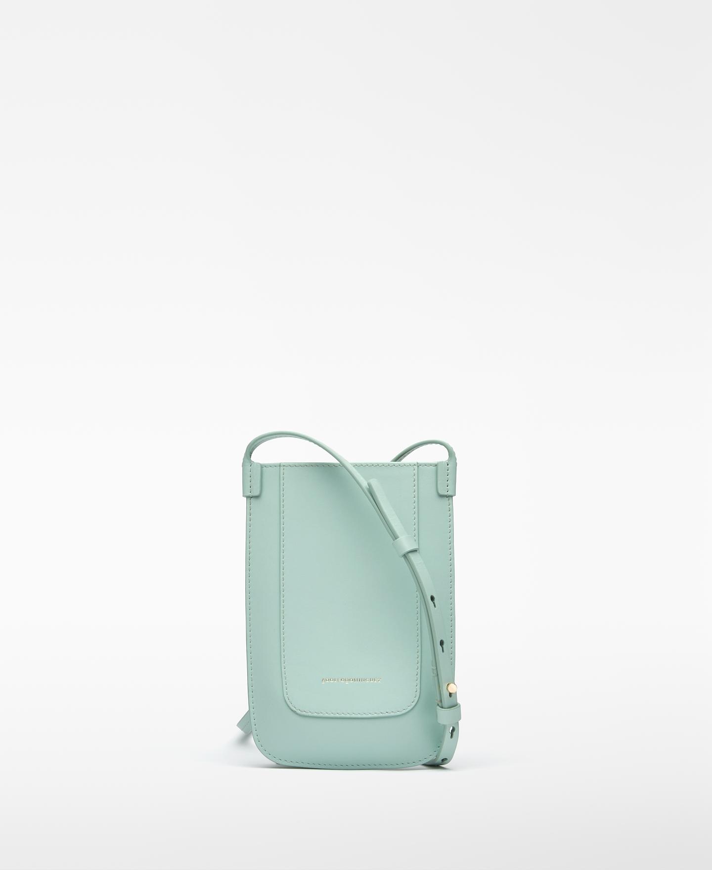 Imagem 0 de Mala para Telemóvel Dorna de Pele com Porta-cartões