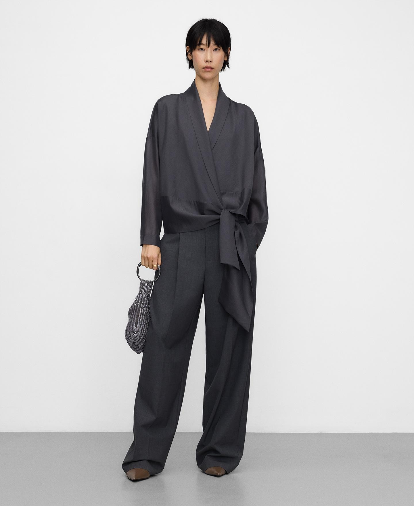 Camisa Cache Coeur Cinzento-escuro-2