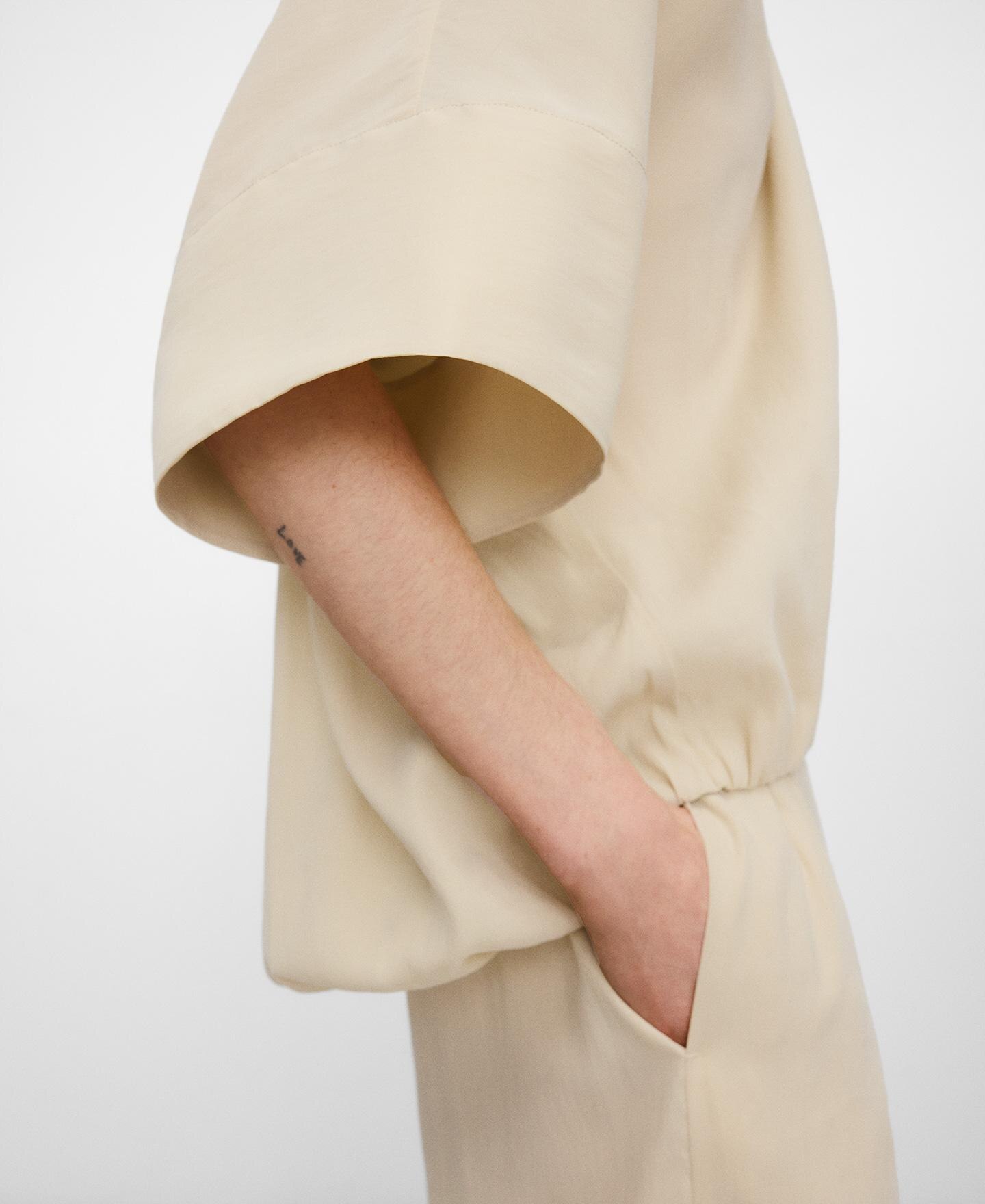 Blusa Globo Ampla Natural-4