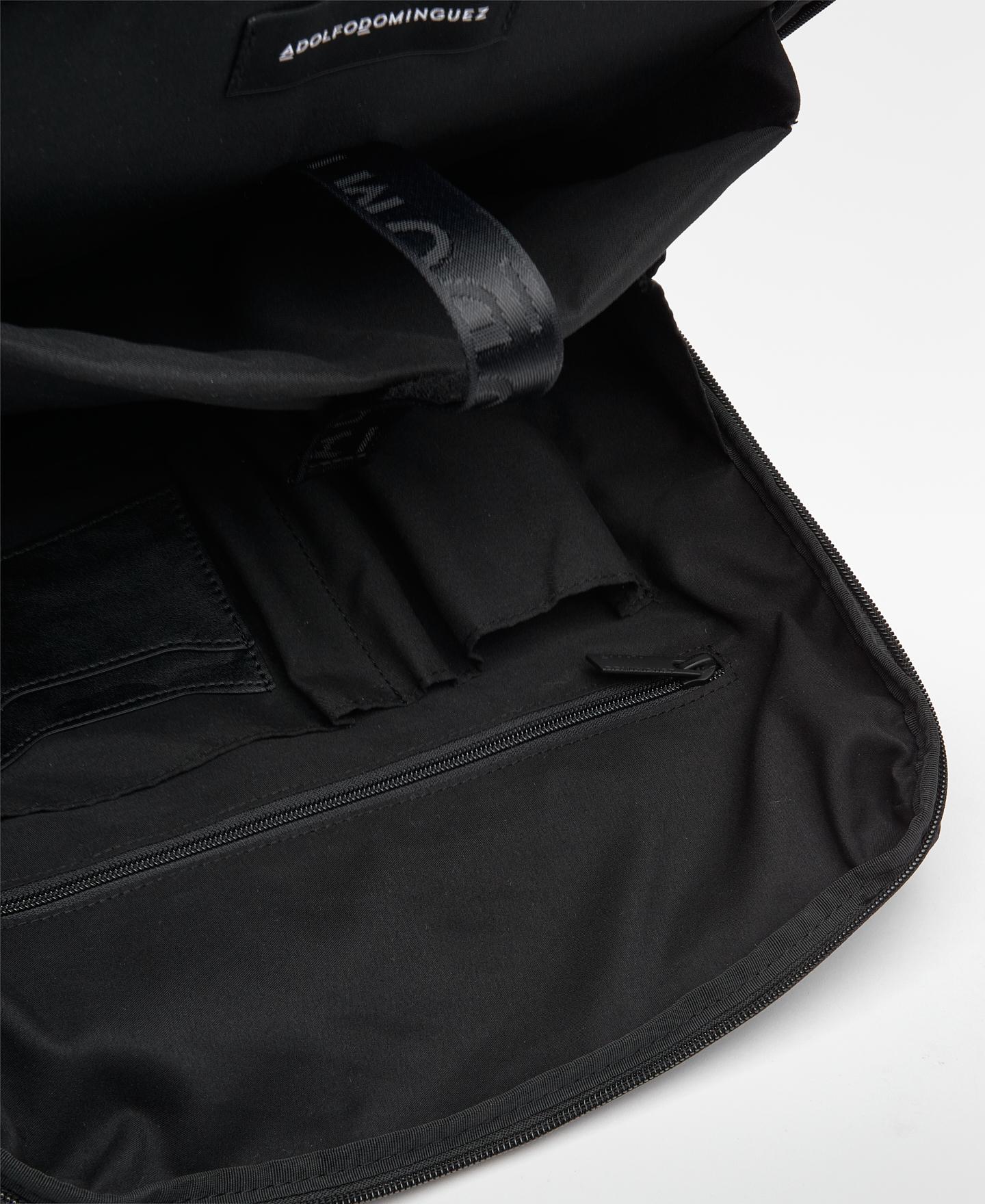 Mochila Compacta de Nylon Azul-marinho-3