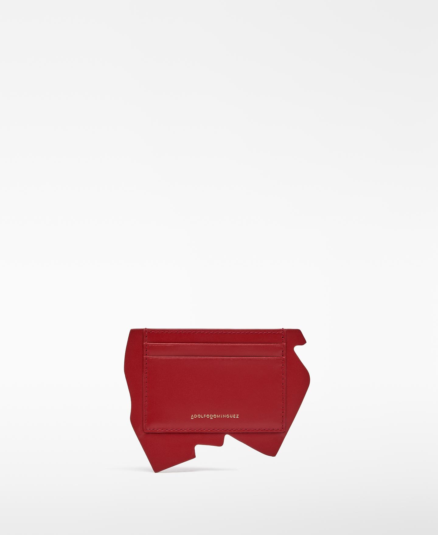 Imagem 0 de Porta-cartões Assimétrico de Pele