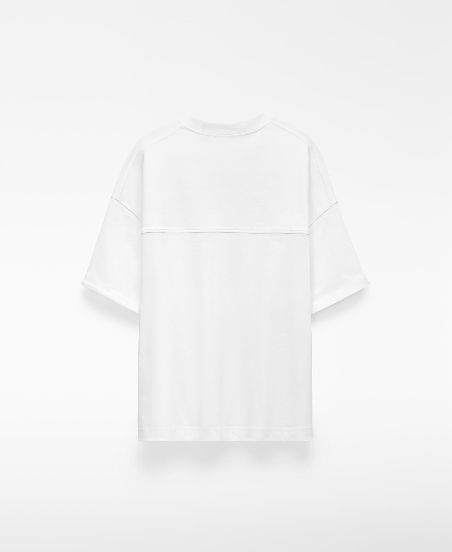 T-shirt Relaxed Fit em Algodão Cru-6