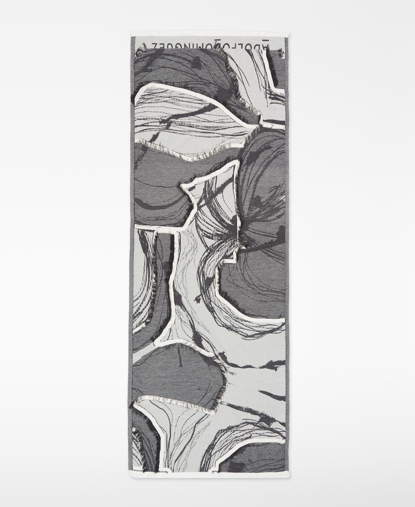 Imagem 0 de Écharpe Tipo Xaile com Jacquard Estampado