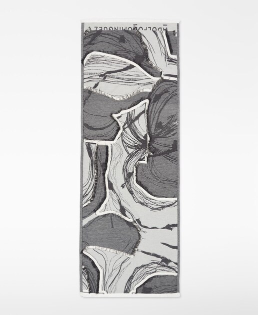 Imagem 0 de Écharpe Tipo Xaile com Jacquard Estampado