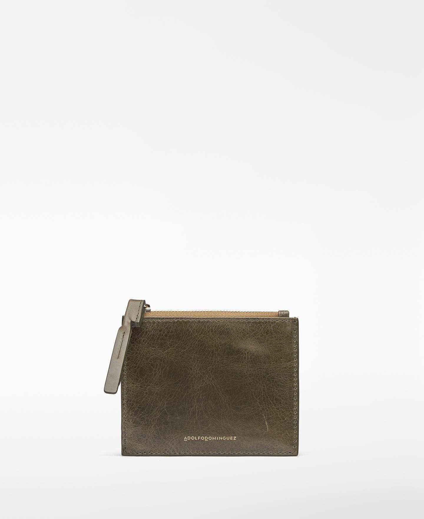 Imagem 0 de Porta-moedas Orión Brilhante de Pele