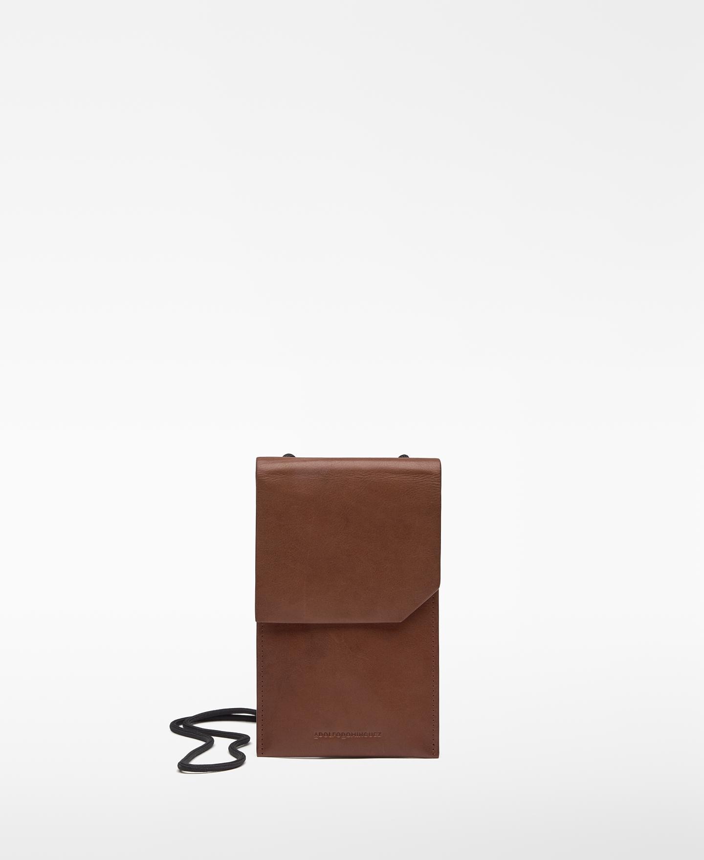 Imagem 0 de Porta-telemóvel de Pele com Aba