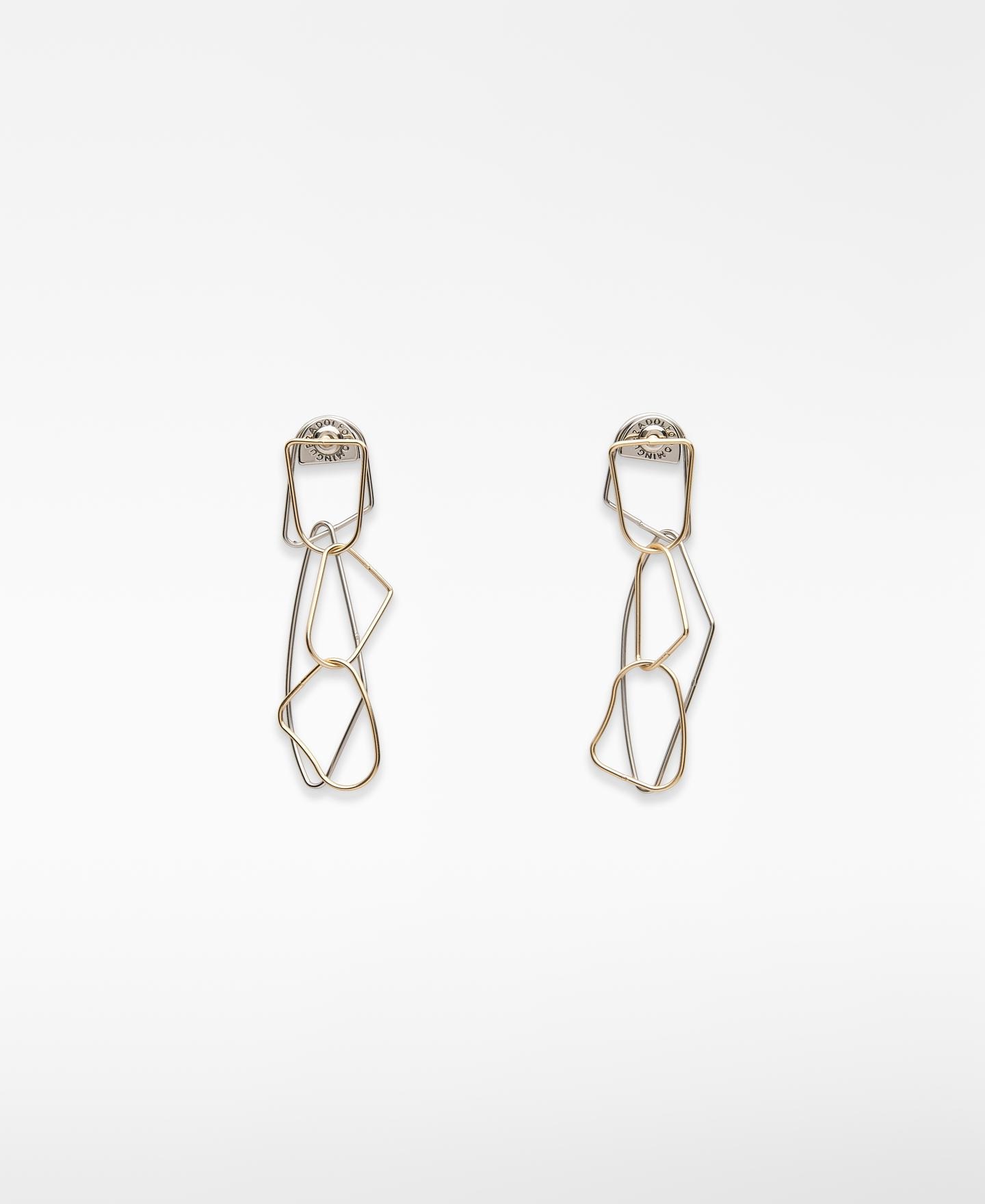 Imagem 0 de Brincos com Elos Irregulares