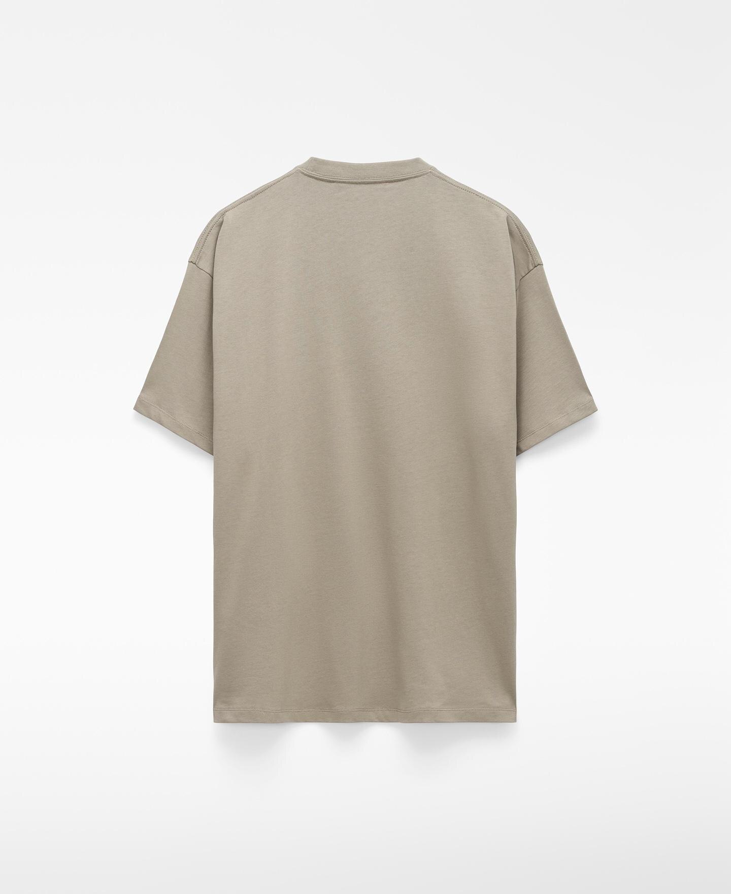 T-shirt Oversize de Manga Curta Bordada Verde-claro-6
