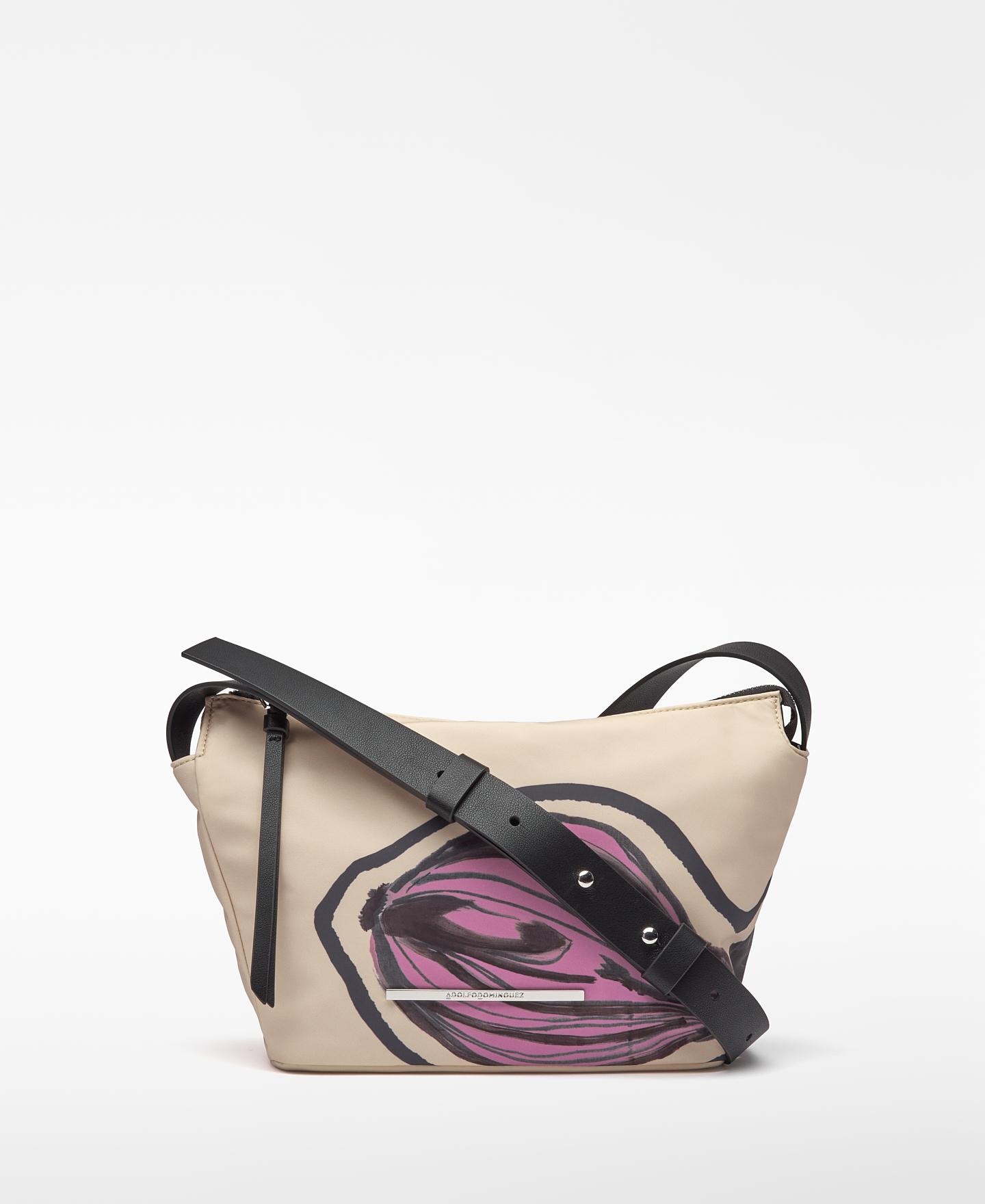 Imagem 0 de Mala a Tiracolo Pequena Orión Estampada de Nylon