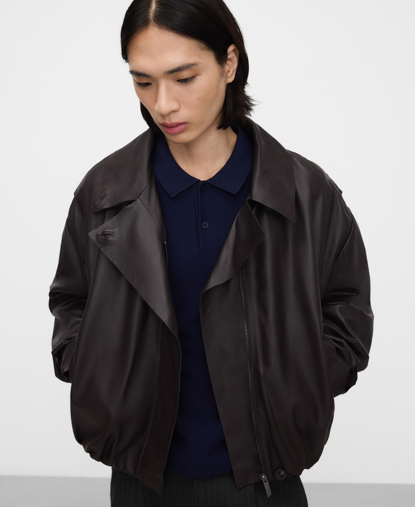 Imagem 0 de Polo de Manga Curta Regular Fit em Malha Estrutura