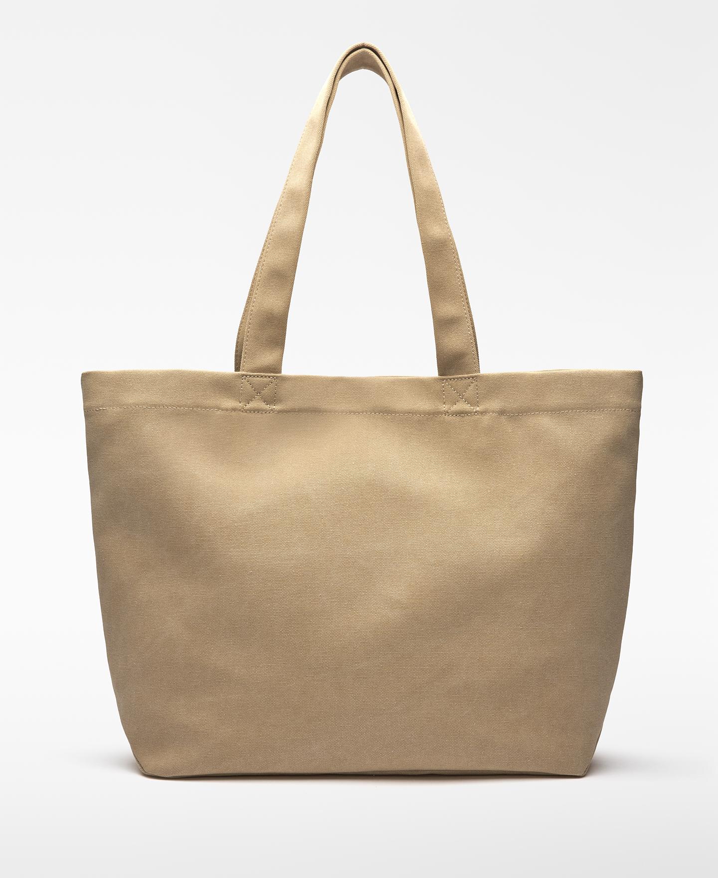 Portadocumentos Tipo Shopper Grande Bege-2
