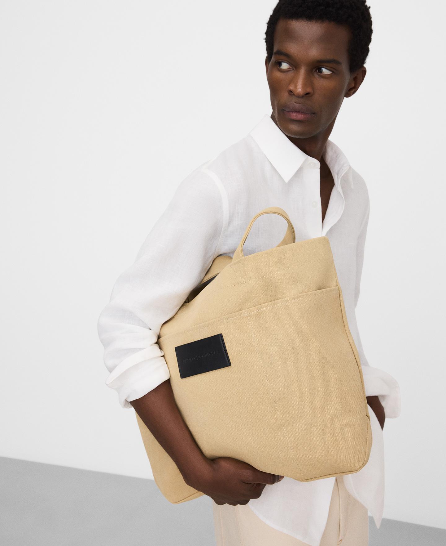 Portadocumentos Tipo Shopper Grande Bege-6