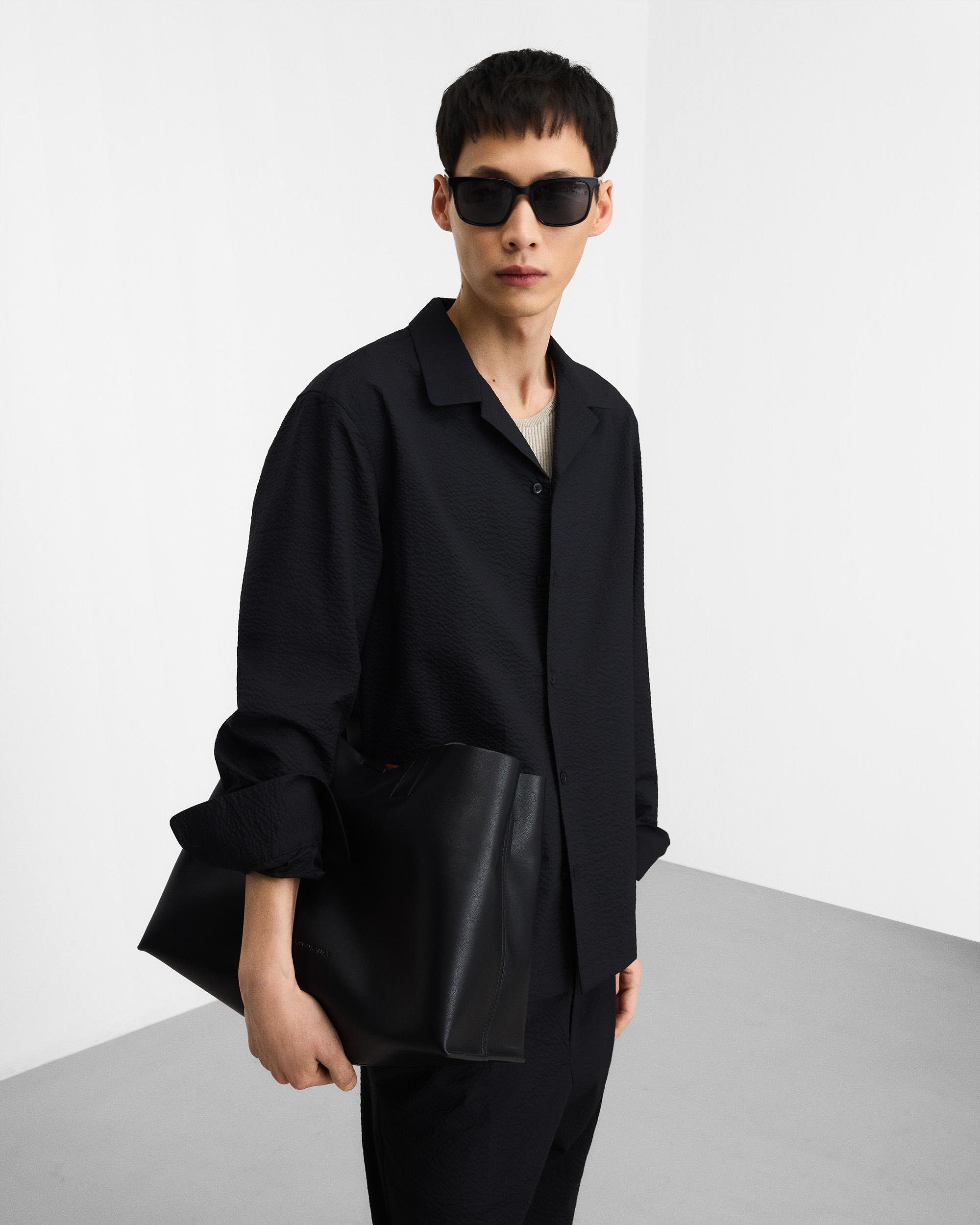 Imagem 0 de Camisa Formal em Tecido Seersucker de Algodão