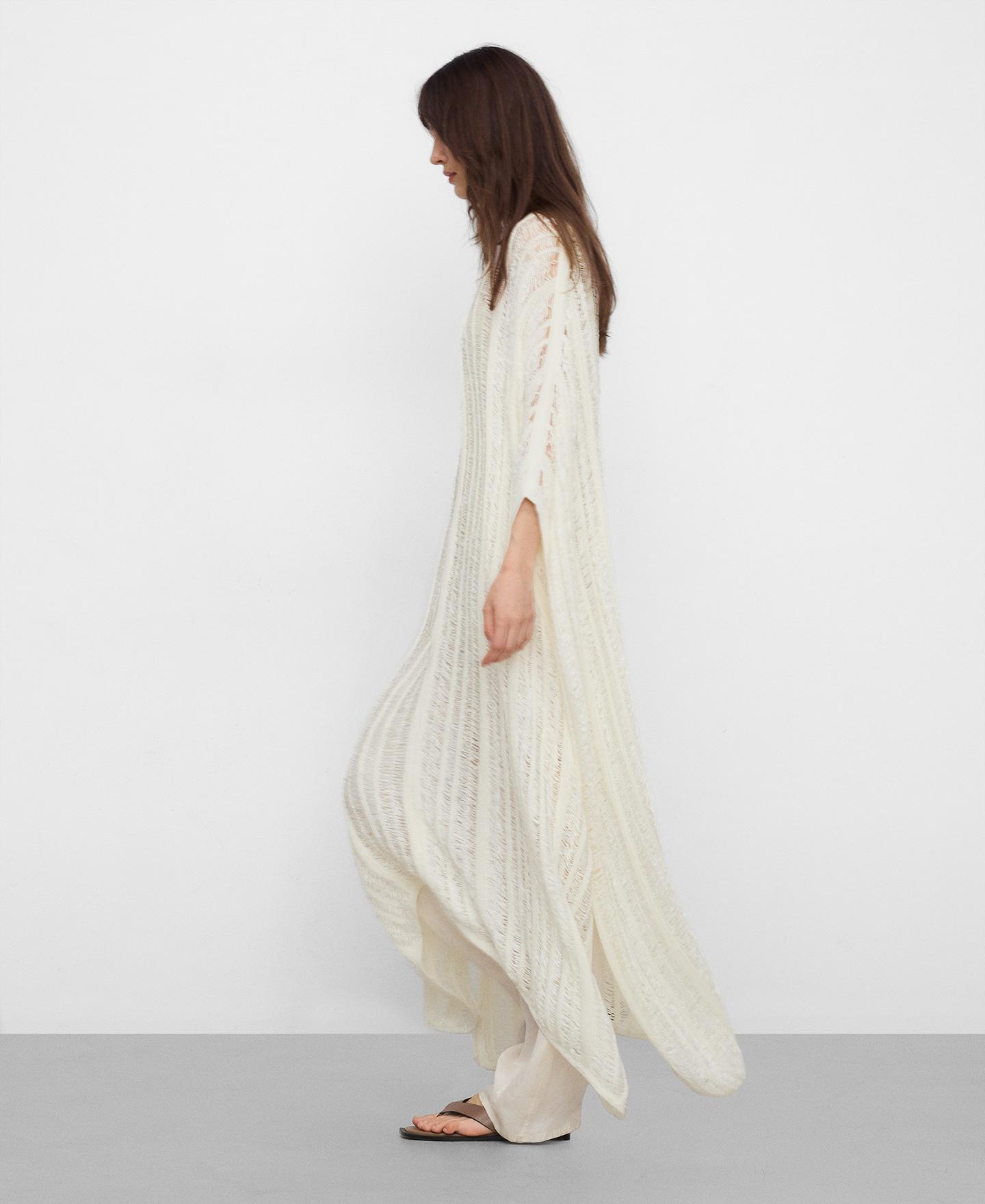 Imagem 0 de Kaftan em Malha Perfurada