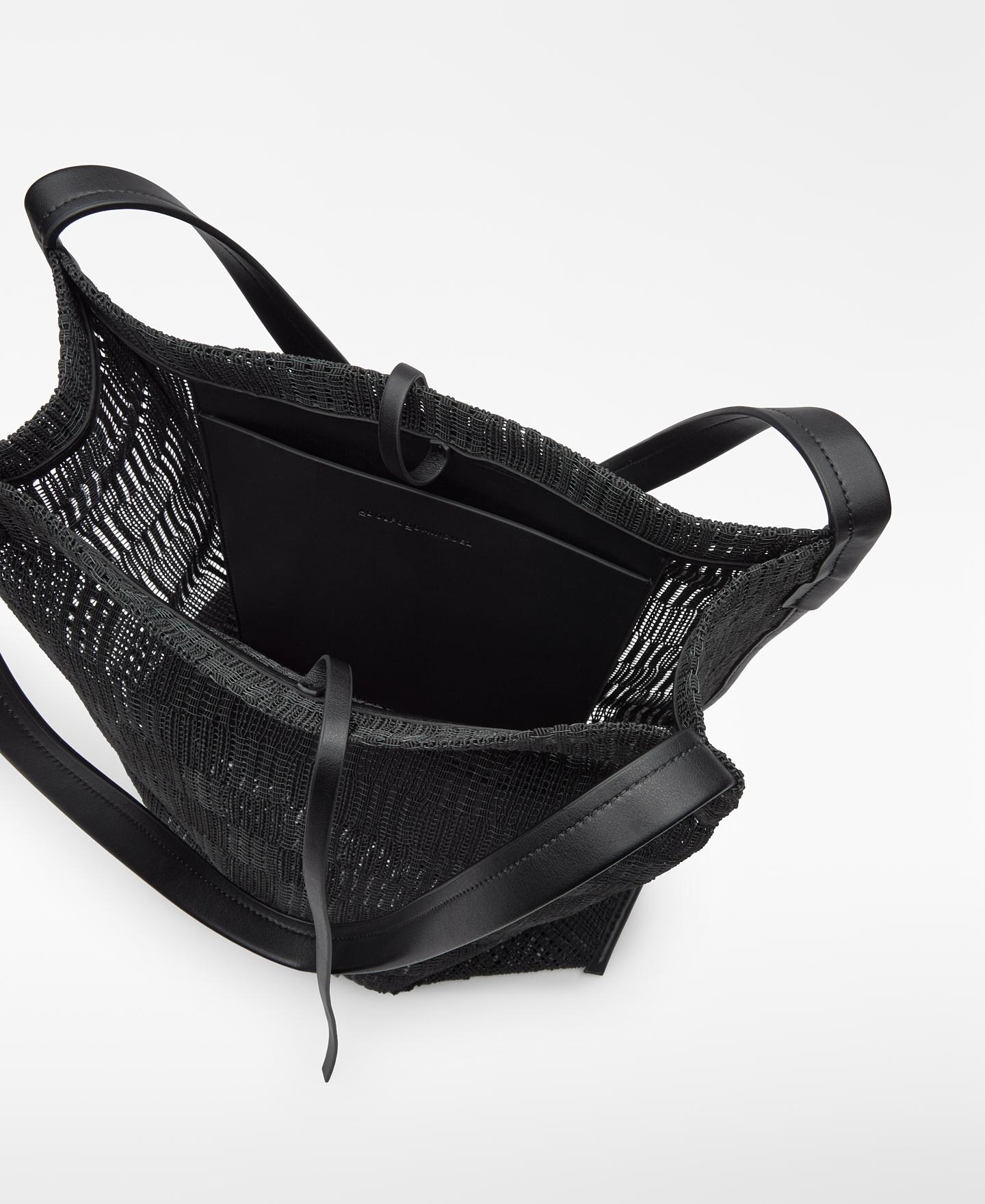 Shopper Vertical em Rede Preto-3