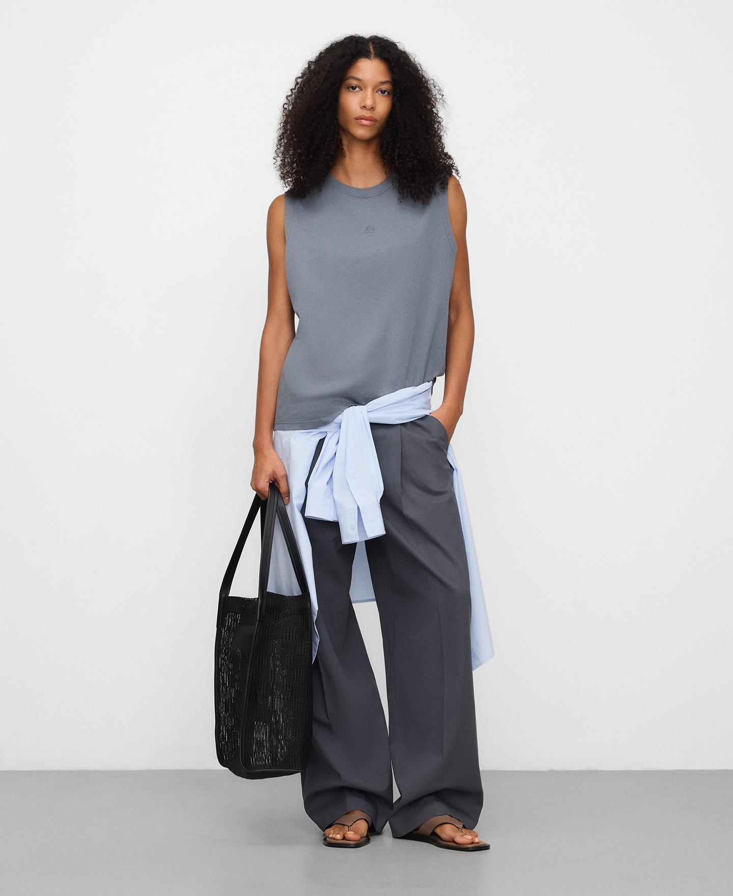 Shopper Vertical em Rede Preto-5
