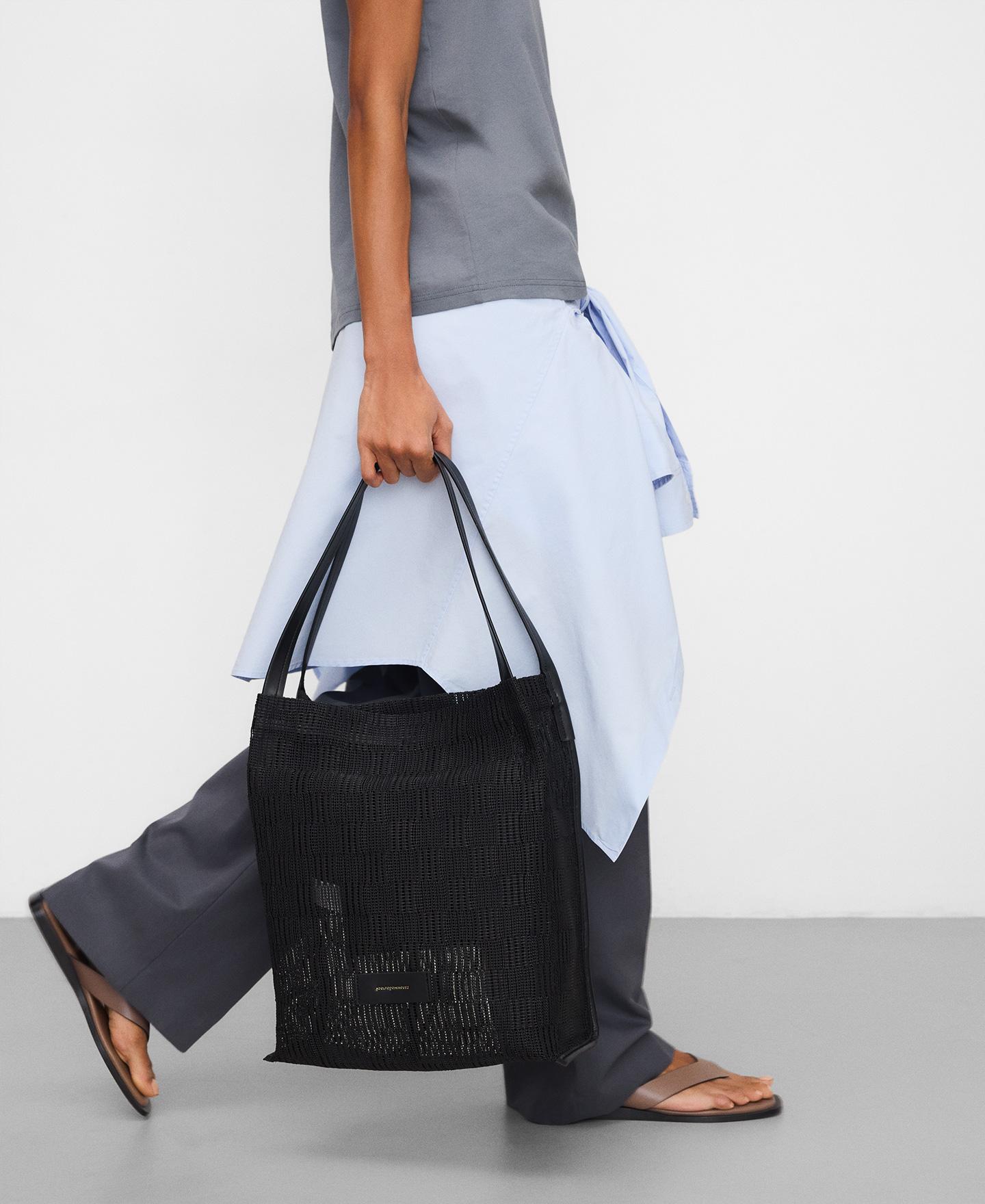 Shopper Vertical em Rede Preto-6
