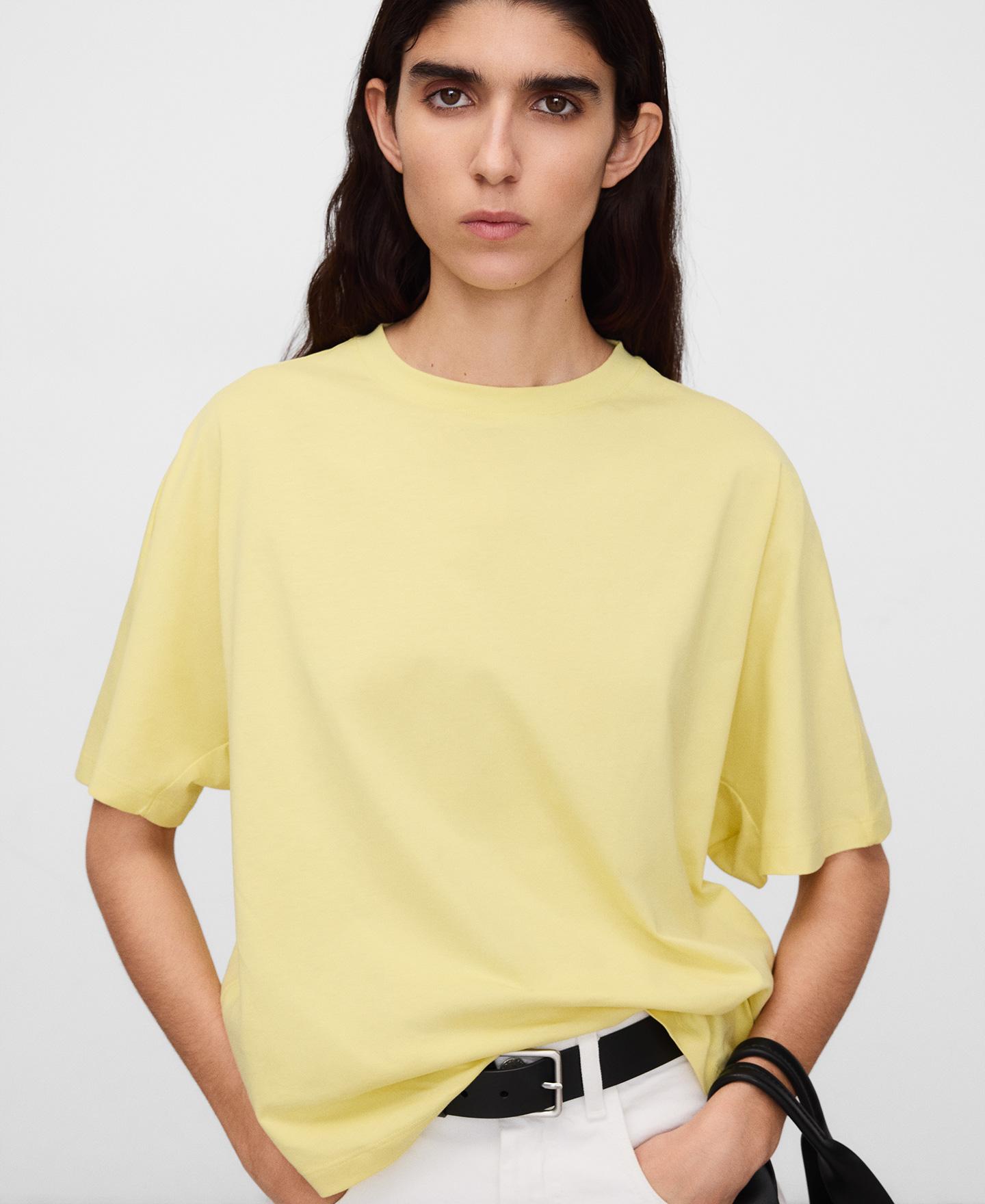 T-shirt Evasé em Pyratex® Algodão Espanhol Lima-4