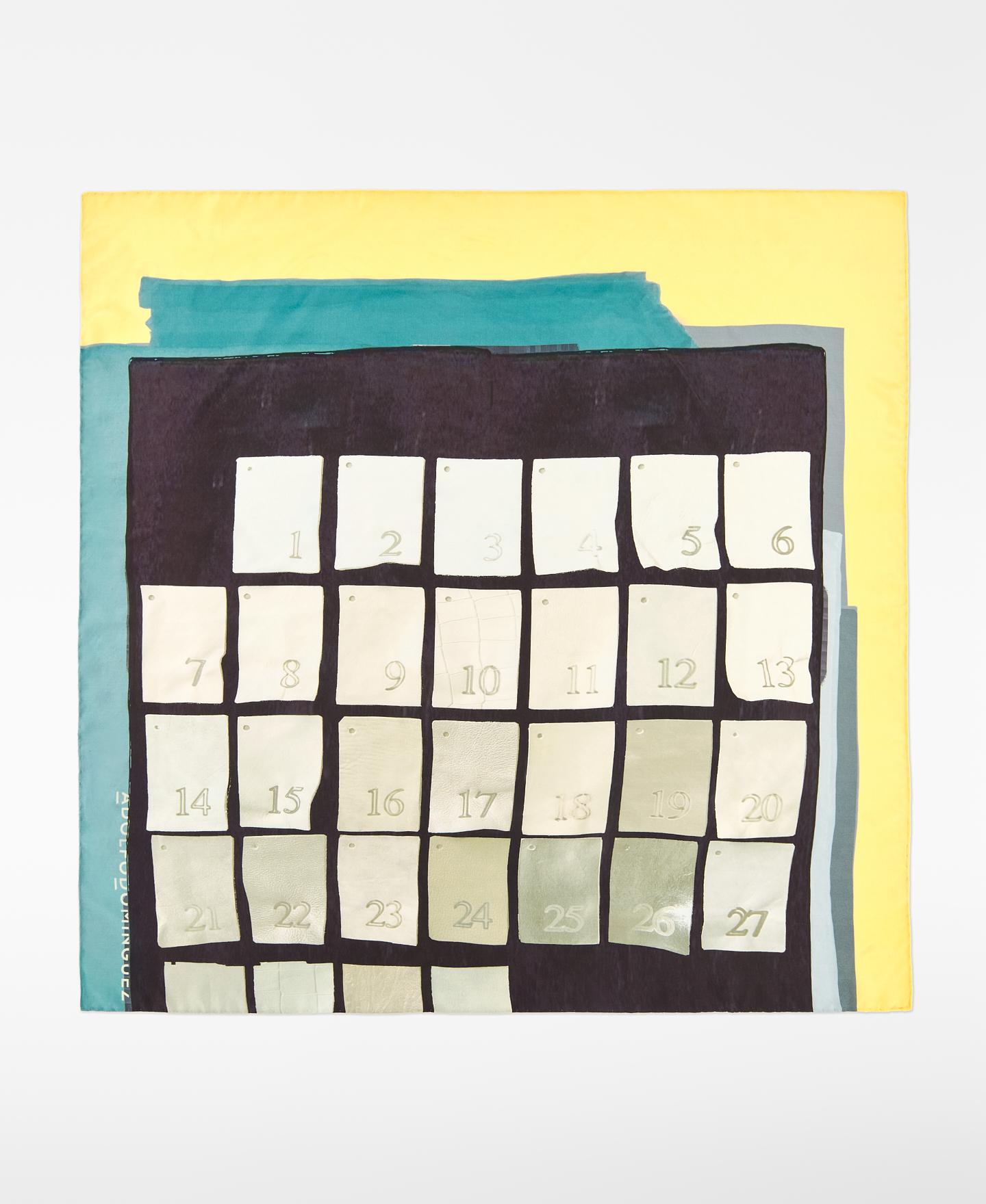 Imagem 0 de Écharpe Maxi Estampada em Seda