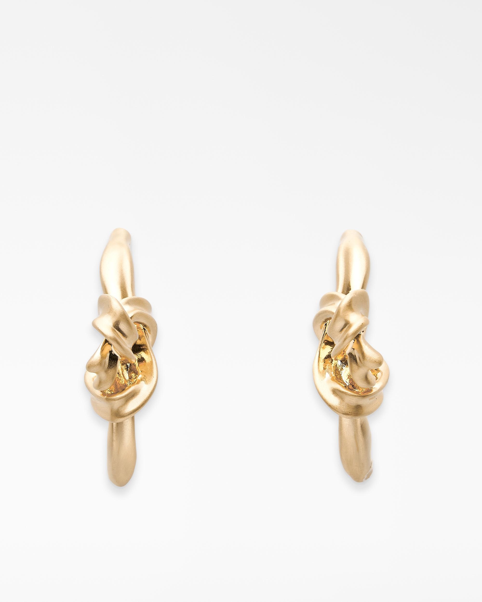 Imagem 0 de Brincos Metálicos com Nó