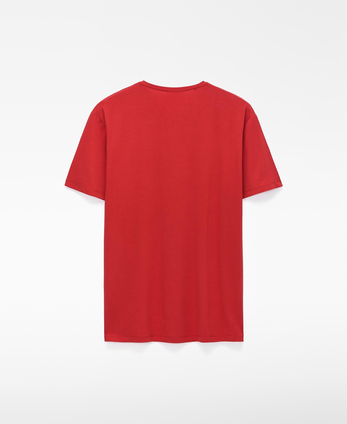 T-shirt de Manga Curta em Tecido Pyratex® Smartcel Vermelho-6