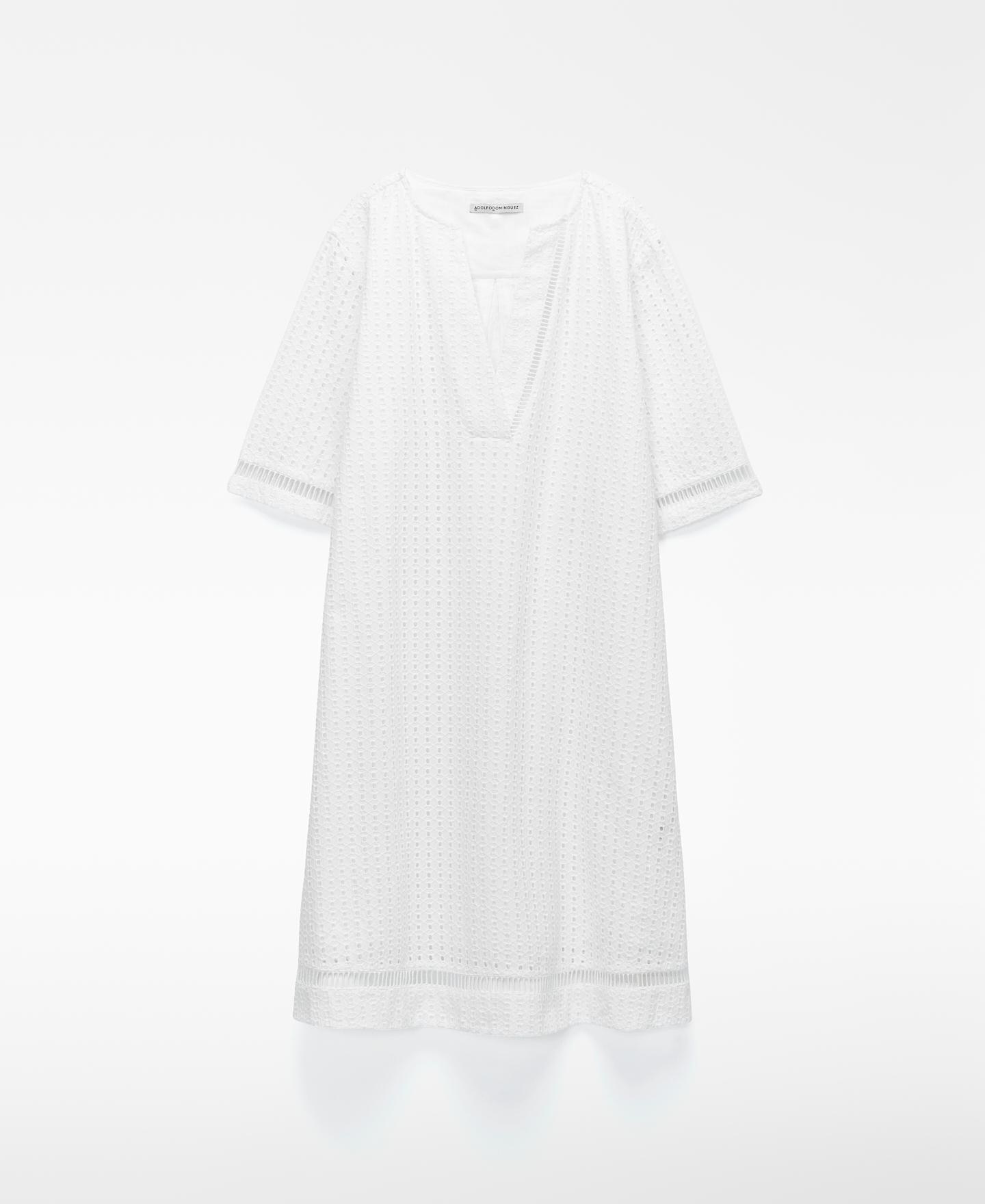 Imagem 0 de Kaftan Curto em Popelina