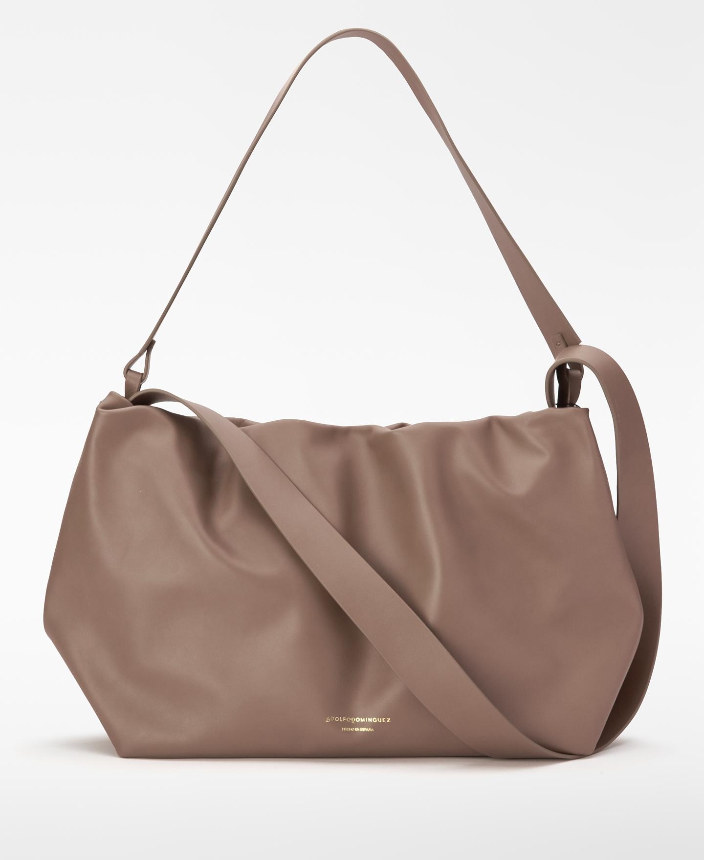 Imagem 0 de Mala de Ombro Maxi de Pele Doce