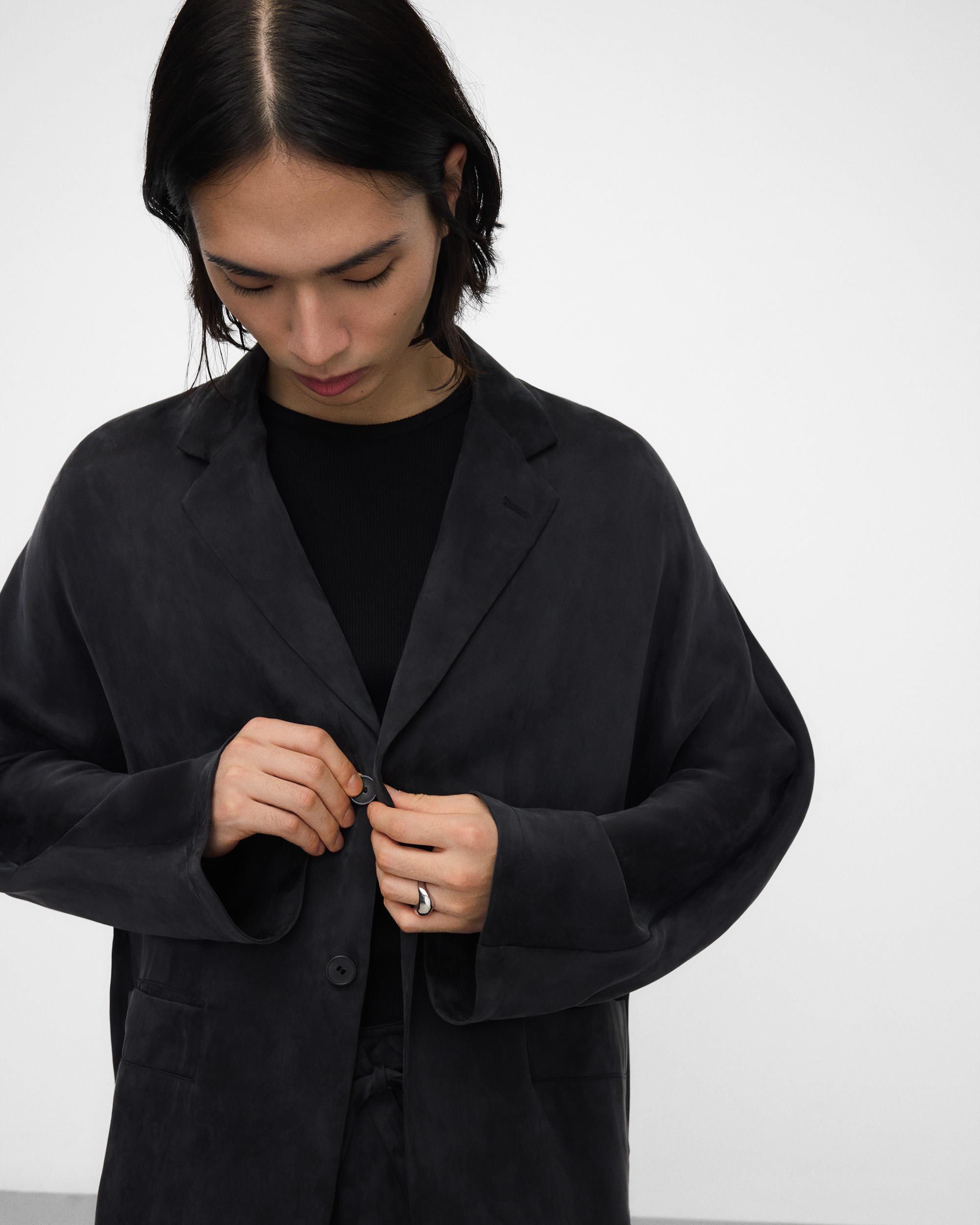 Imagem 0 de Blazer Relaxed Fit Desestruturada