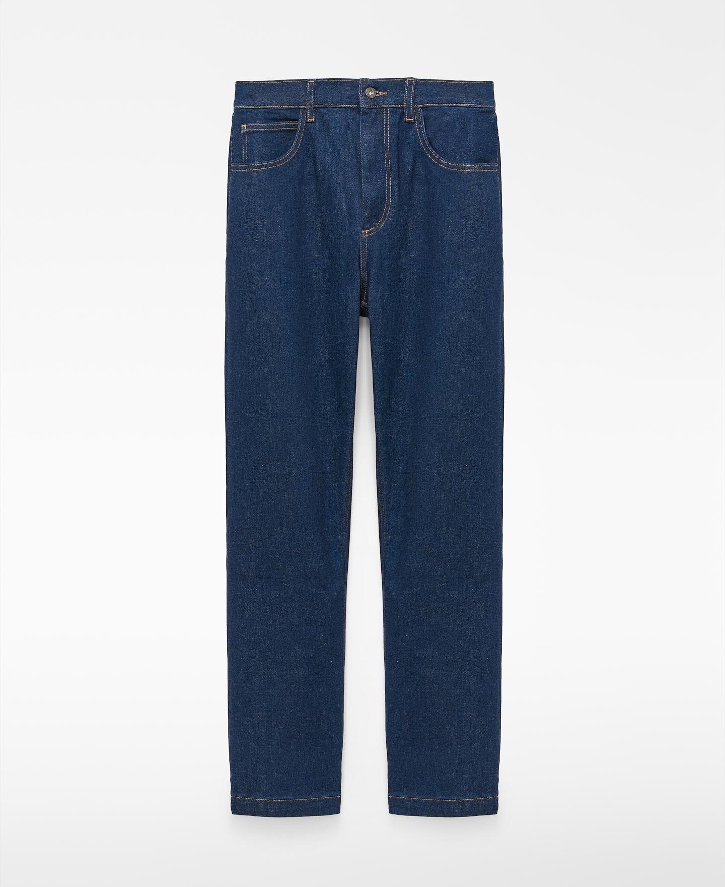 Imagem 0 de Jeans Retos Denim Comfort com Cinco Bolsos