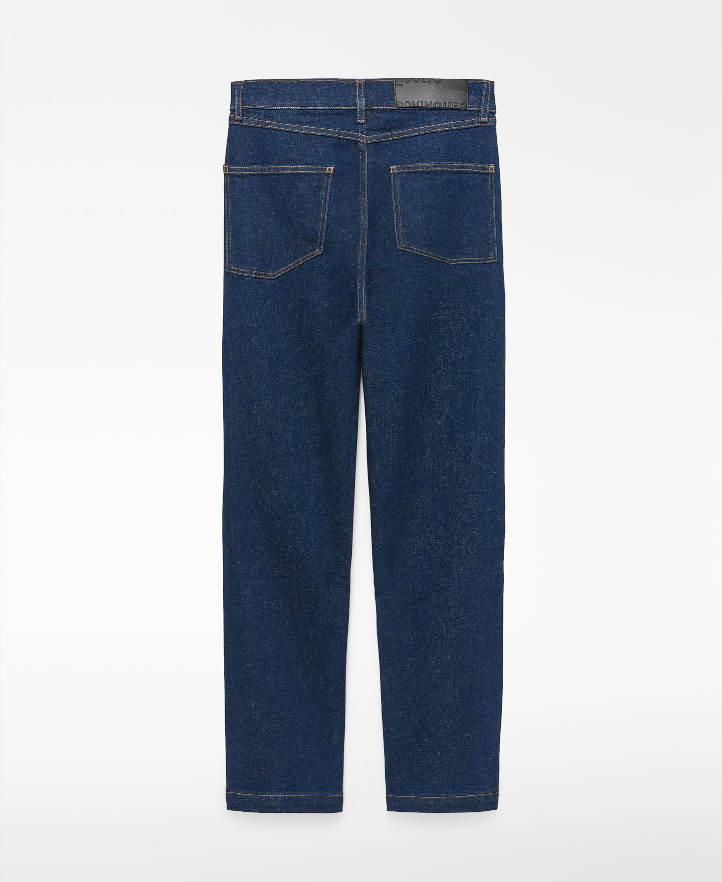Jeans Retos Denim Comfort com Cinco Bolsos Azul denim-2