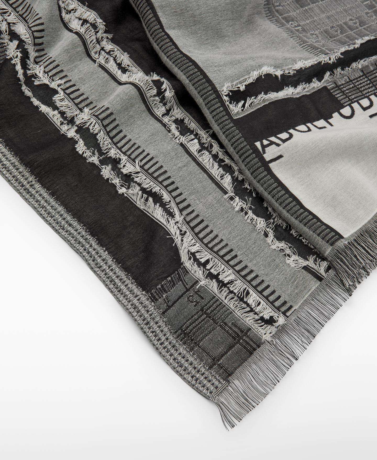 Xaile em Jacquard de Algodão Multicolor-3